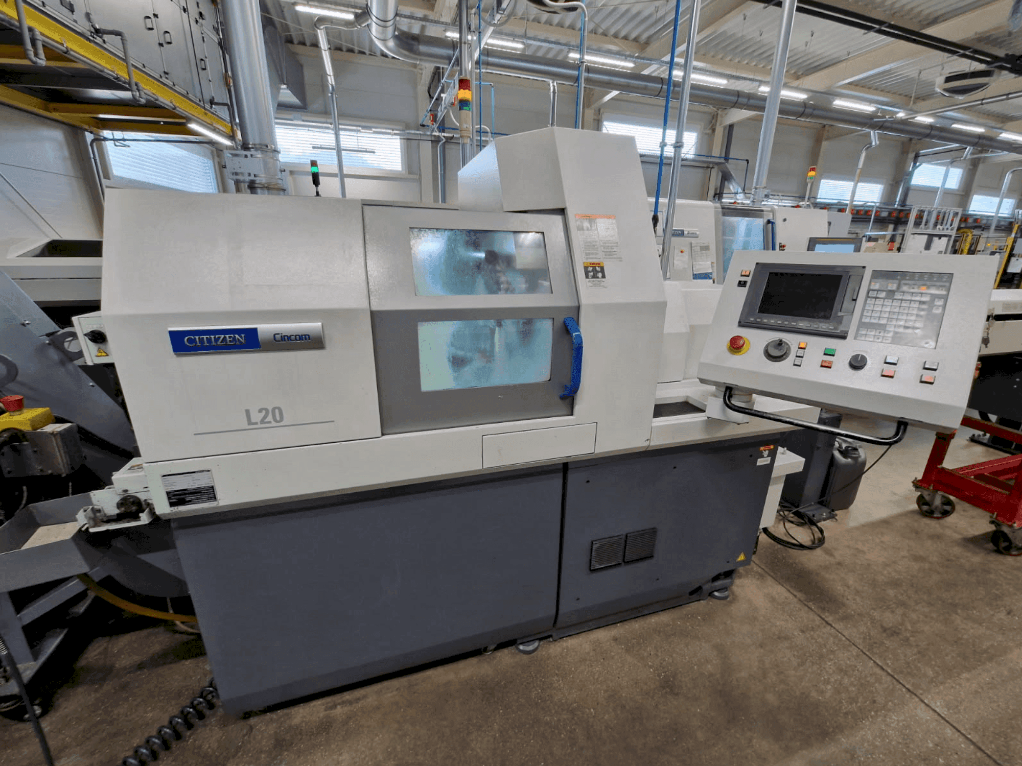 Vista frontale della macchina Citizen CITIZEN Cincom L20E-2M8