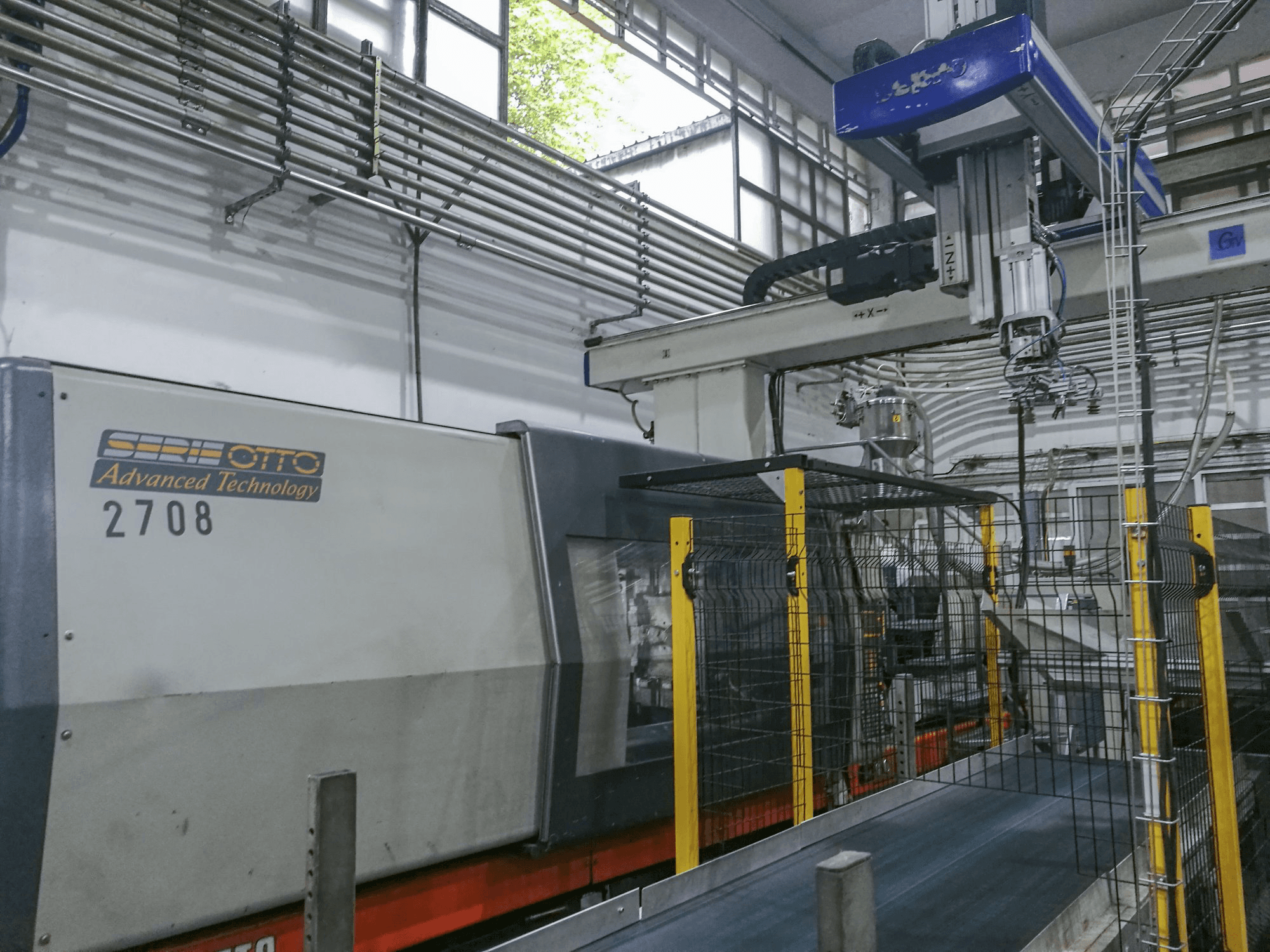 Vista lato sinistro 1 della macchina SANDRETTO 2054-380