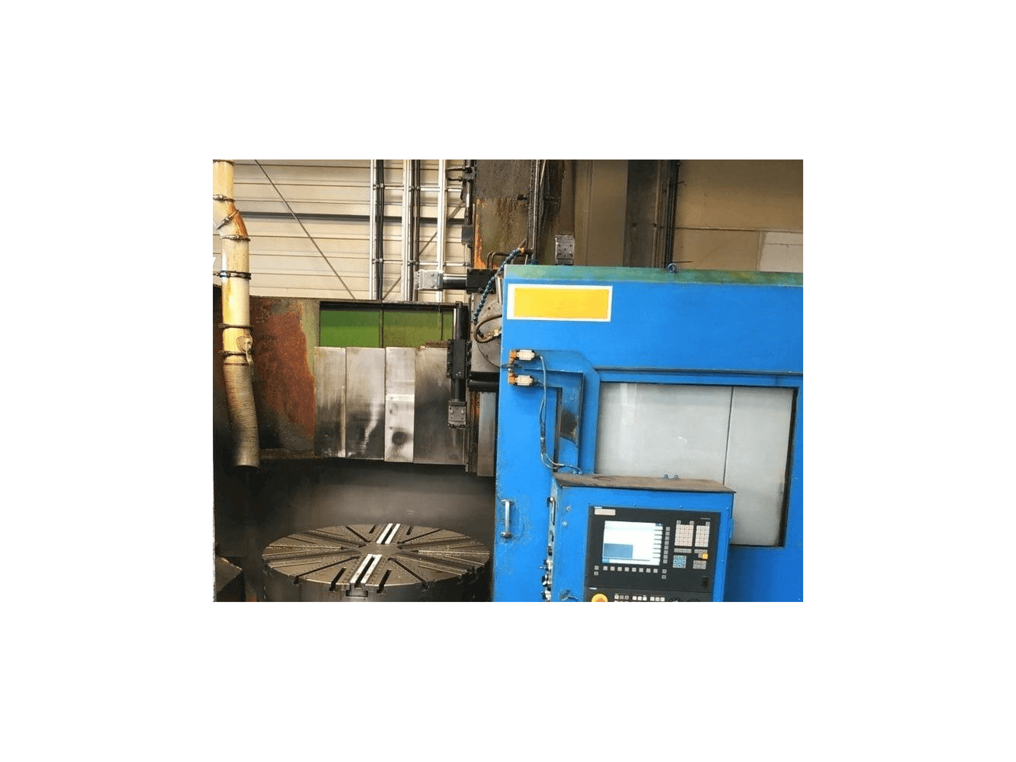 Vista frontale della macchina Carnaghi AT 1400