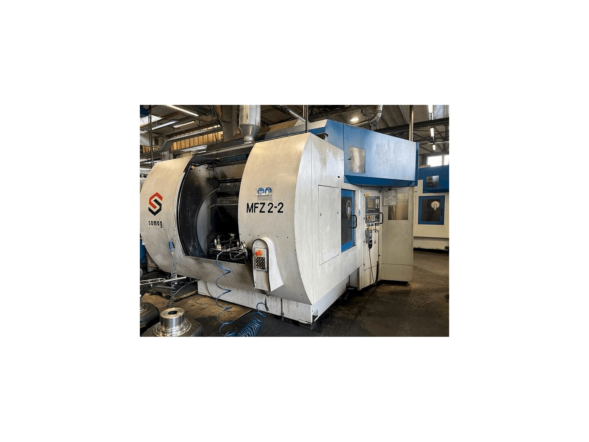 Vista frontale della macchina SAMAG MFZ 2-2