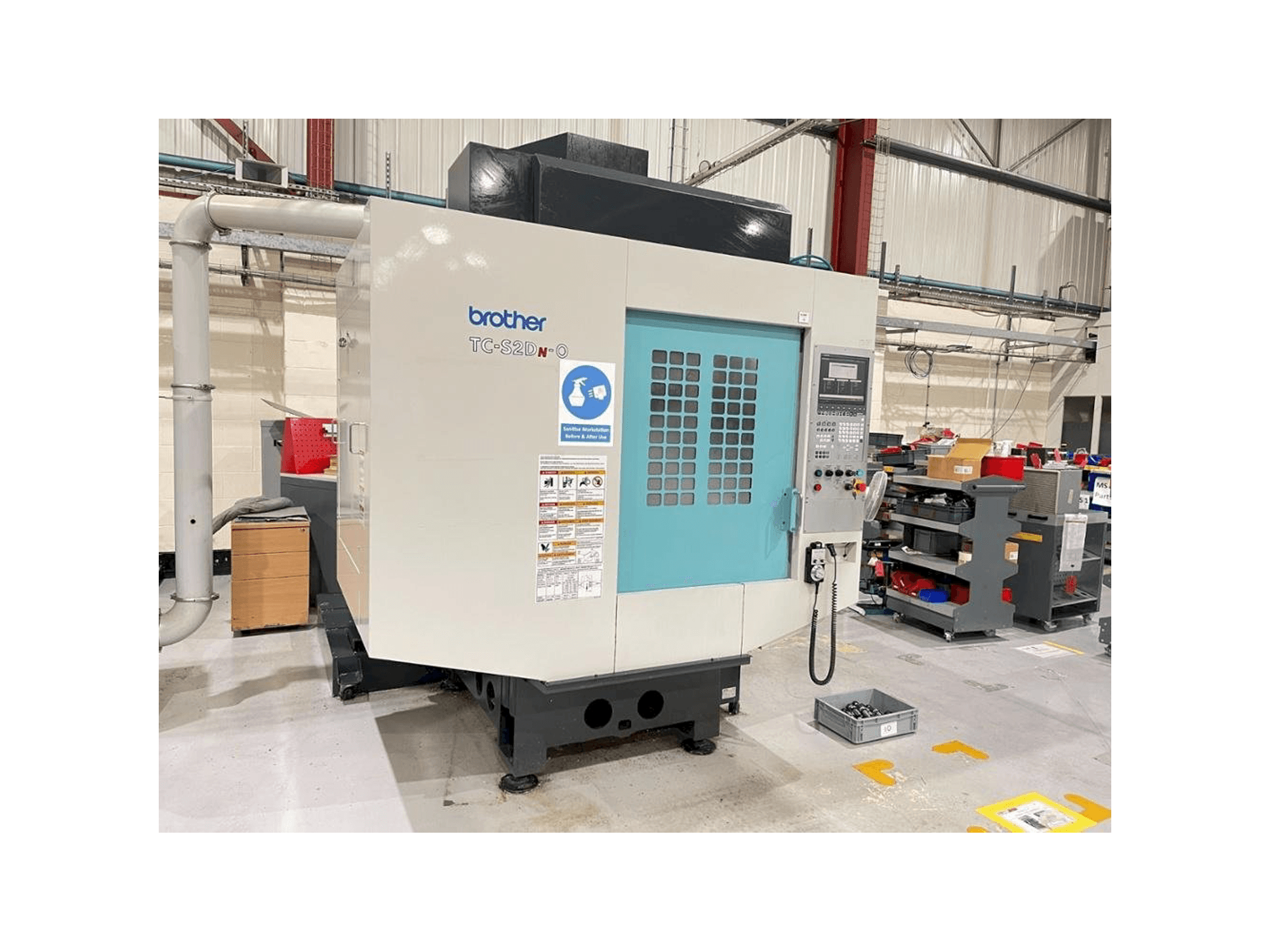 Vista frontale della macchina Brother TC-S2DN-0