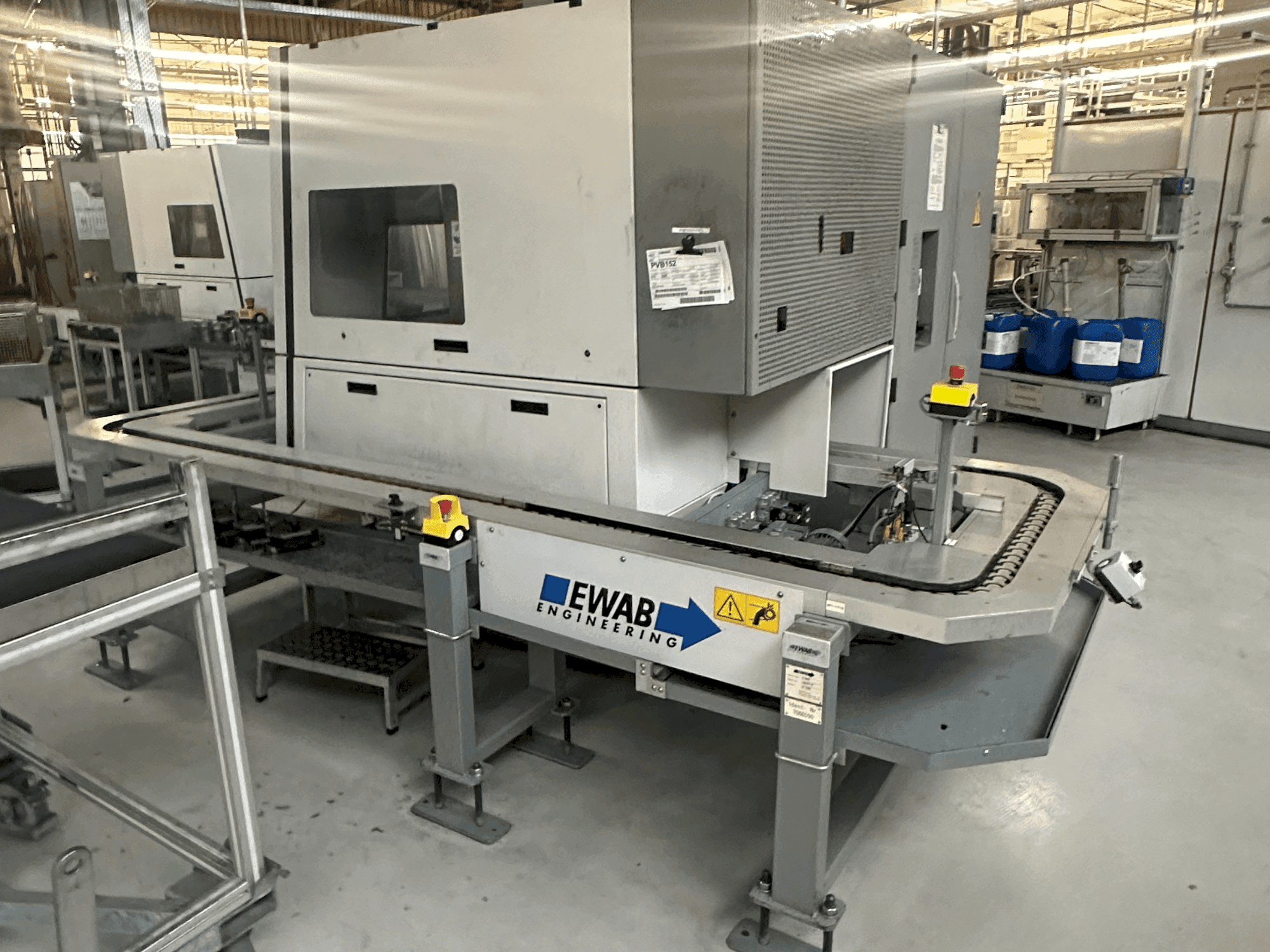 Vista frontale della macchina DMG Gildemeister CTV 250