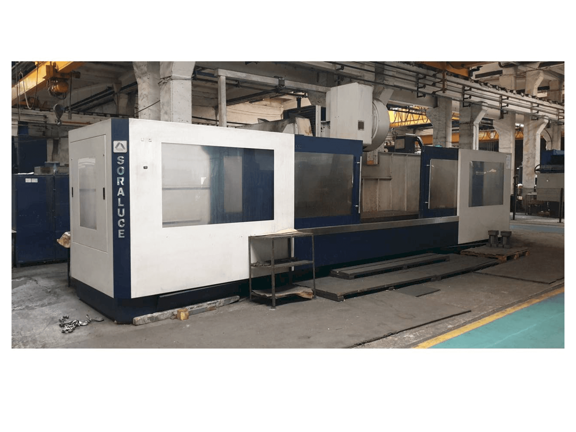 Vista frontale della macchina Soraluce TA 35