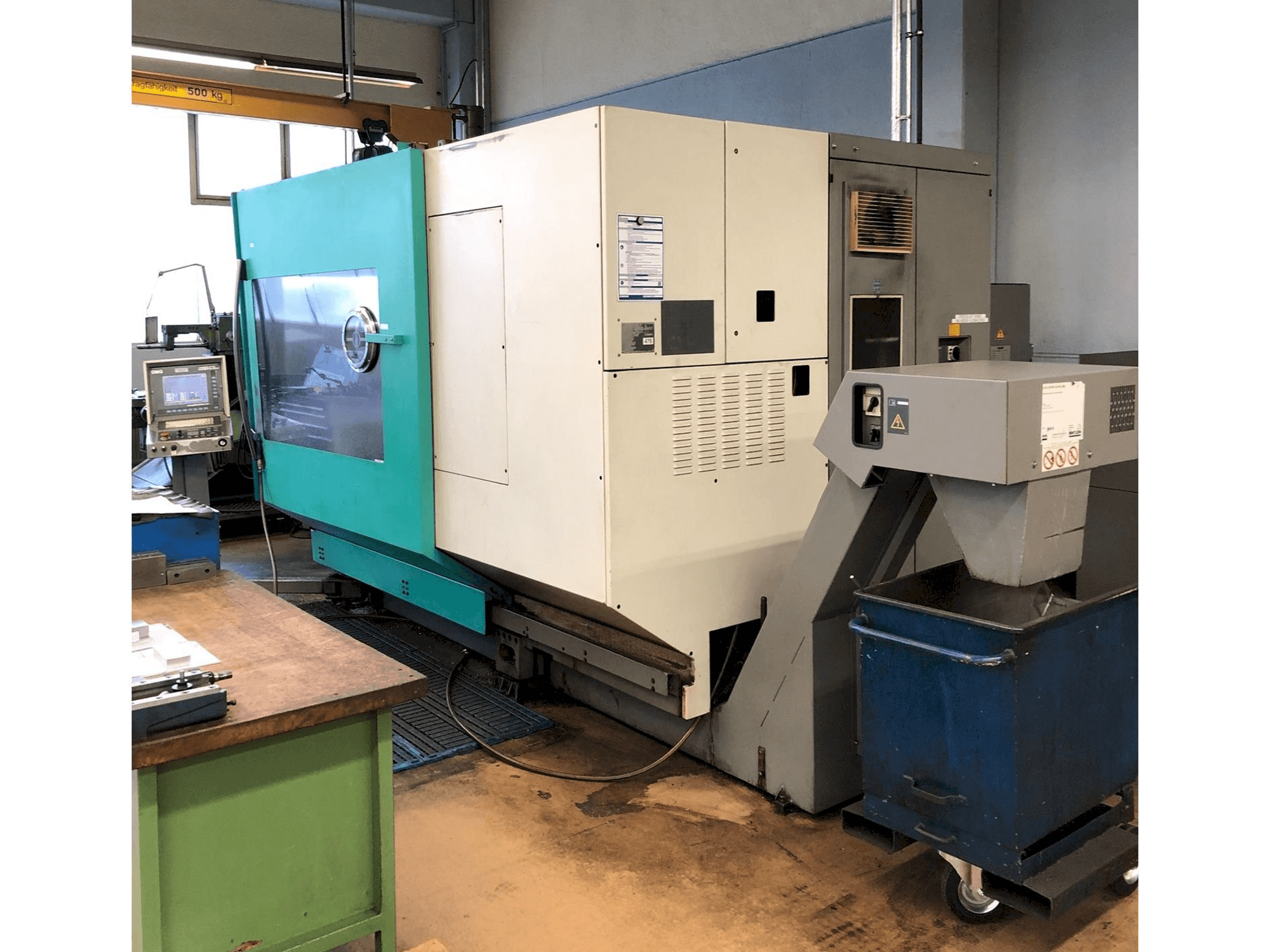 Vista frontale della macchina DECKEL MAHO Dmu80p