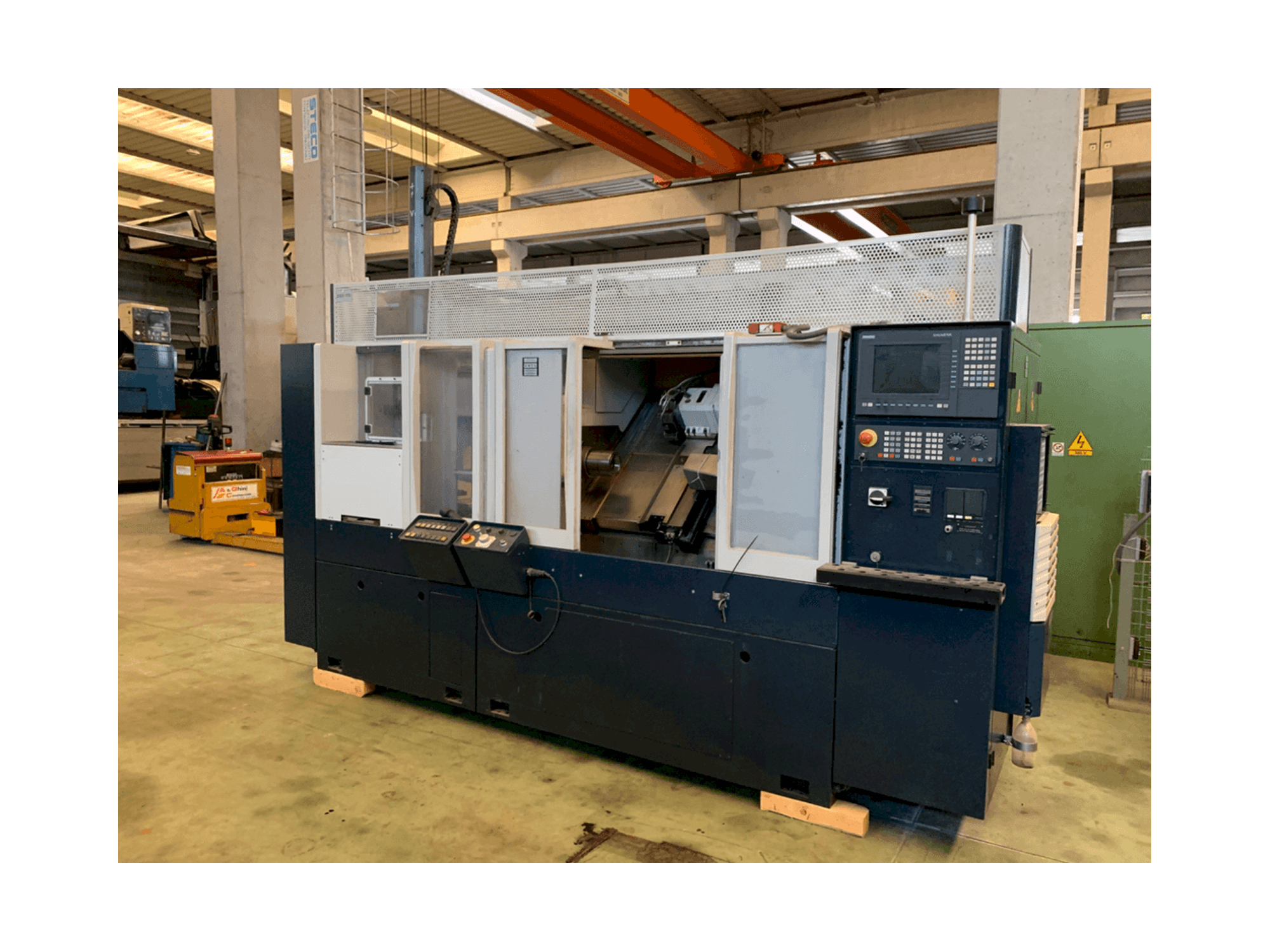 Vista frontale della macchina SPINNER PD 48