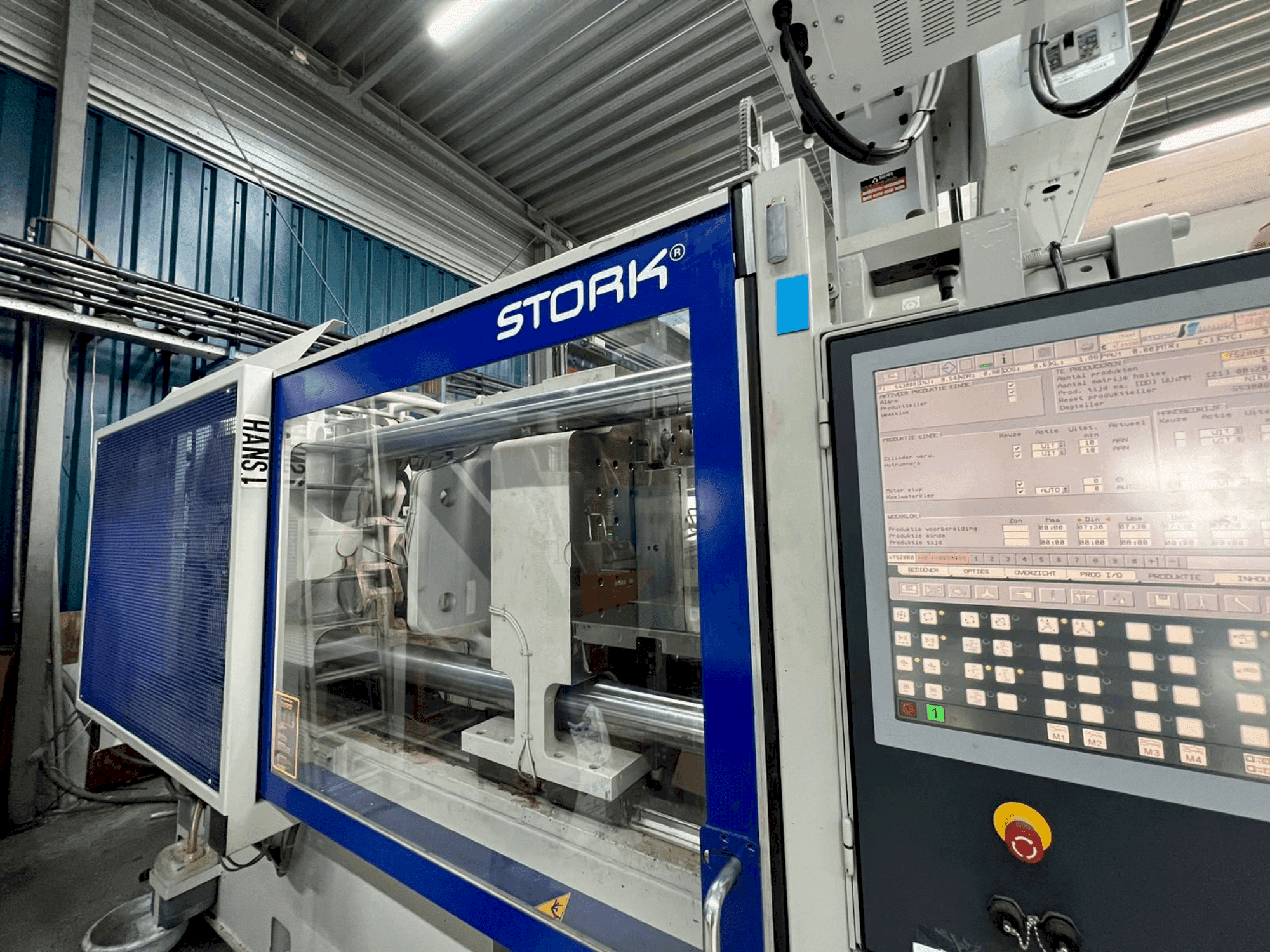 Vista frontale della macchina STORK S+ 1500-1450 (2010)