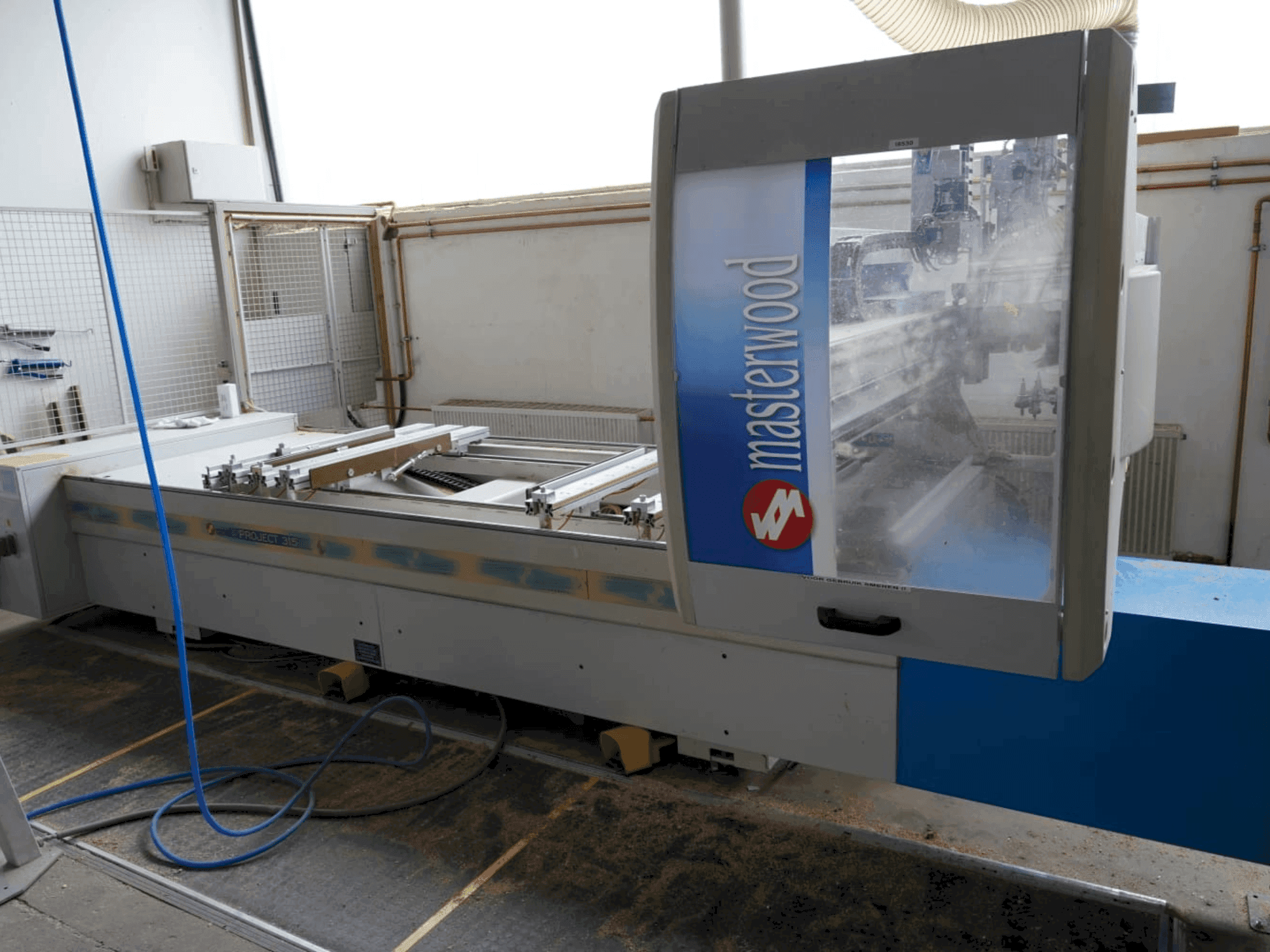 Vista frontale della macchina MASTERWOOD Project 315