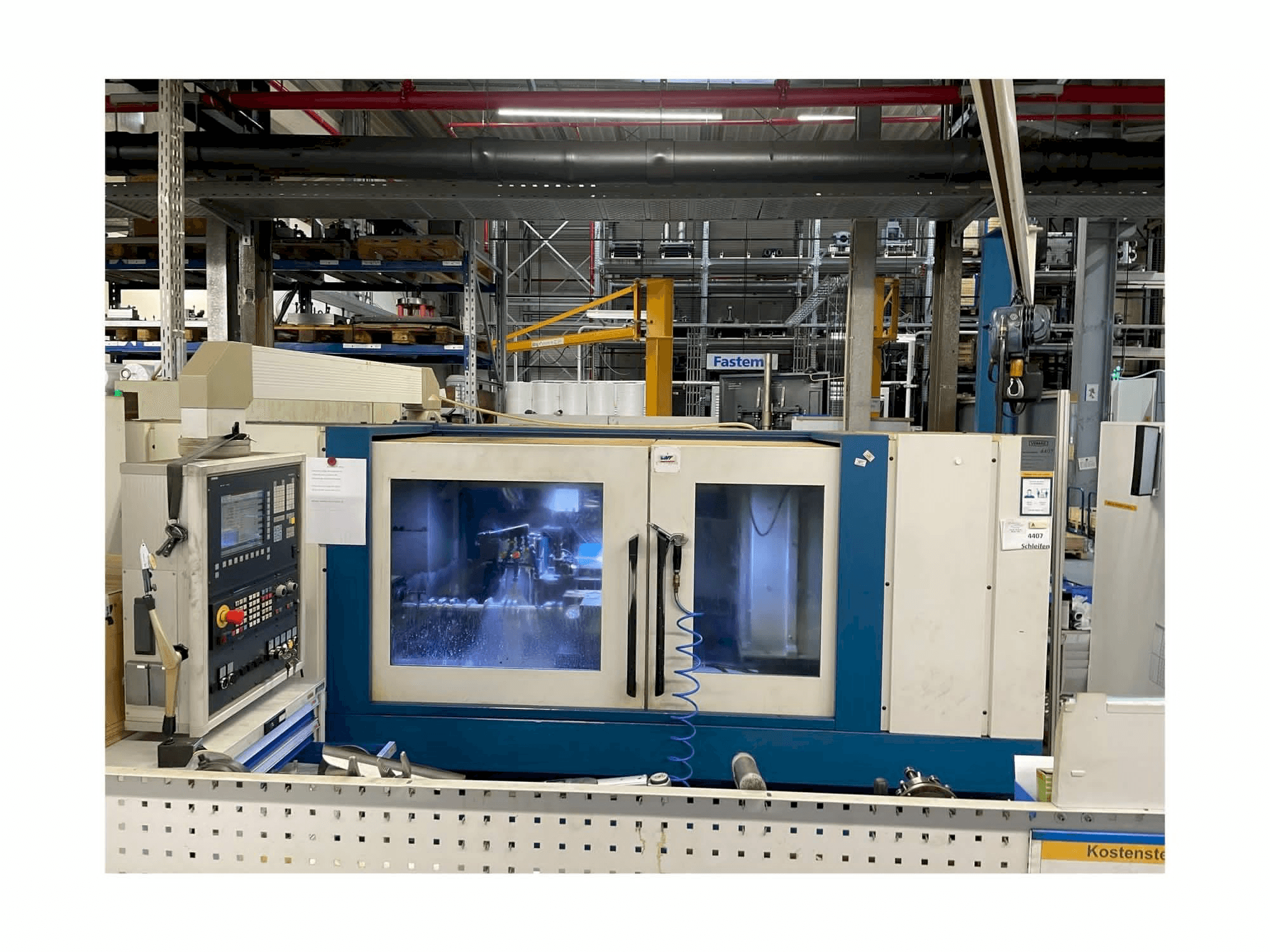 Vista frontale della macchina Schaudt Mikrosa PF51 UIB 1000