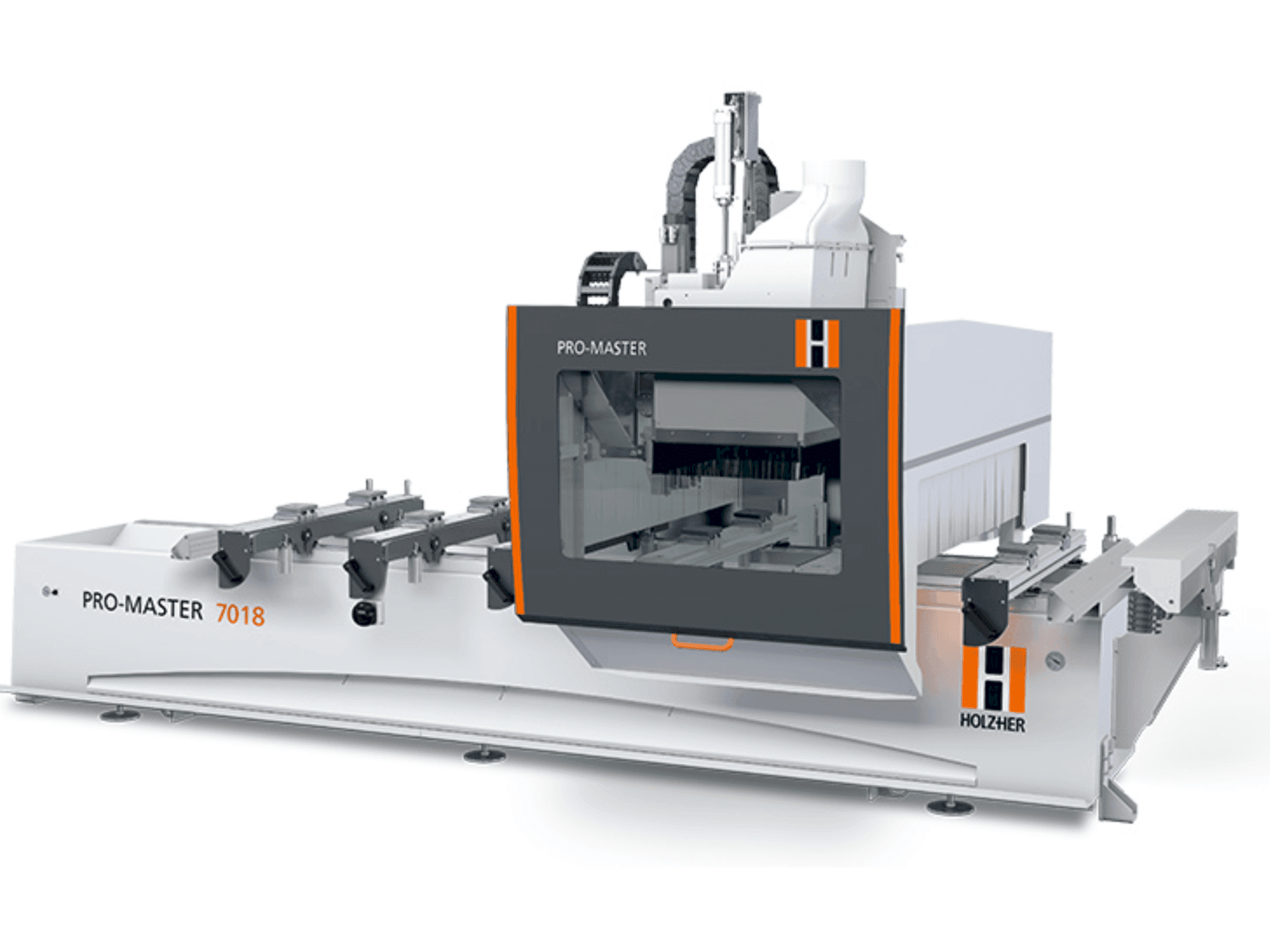 Vista frontale della macchina HOLZHER PRO MASTER 7018