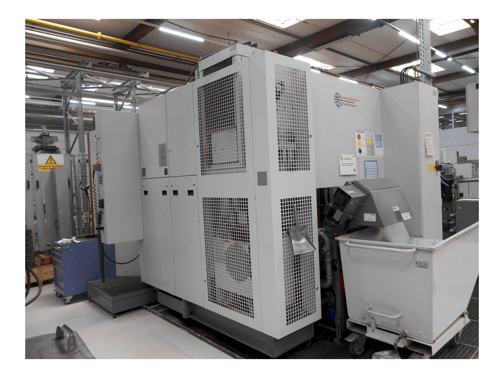 Vista laterale sinistra della macchina Heckert HEC 500 D XXL