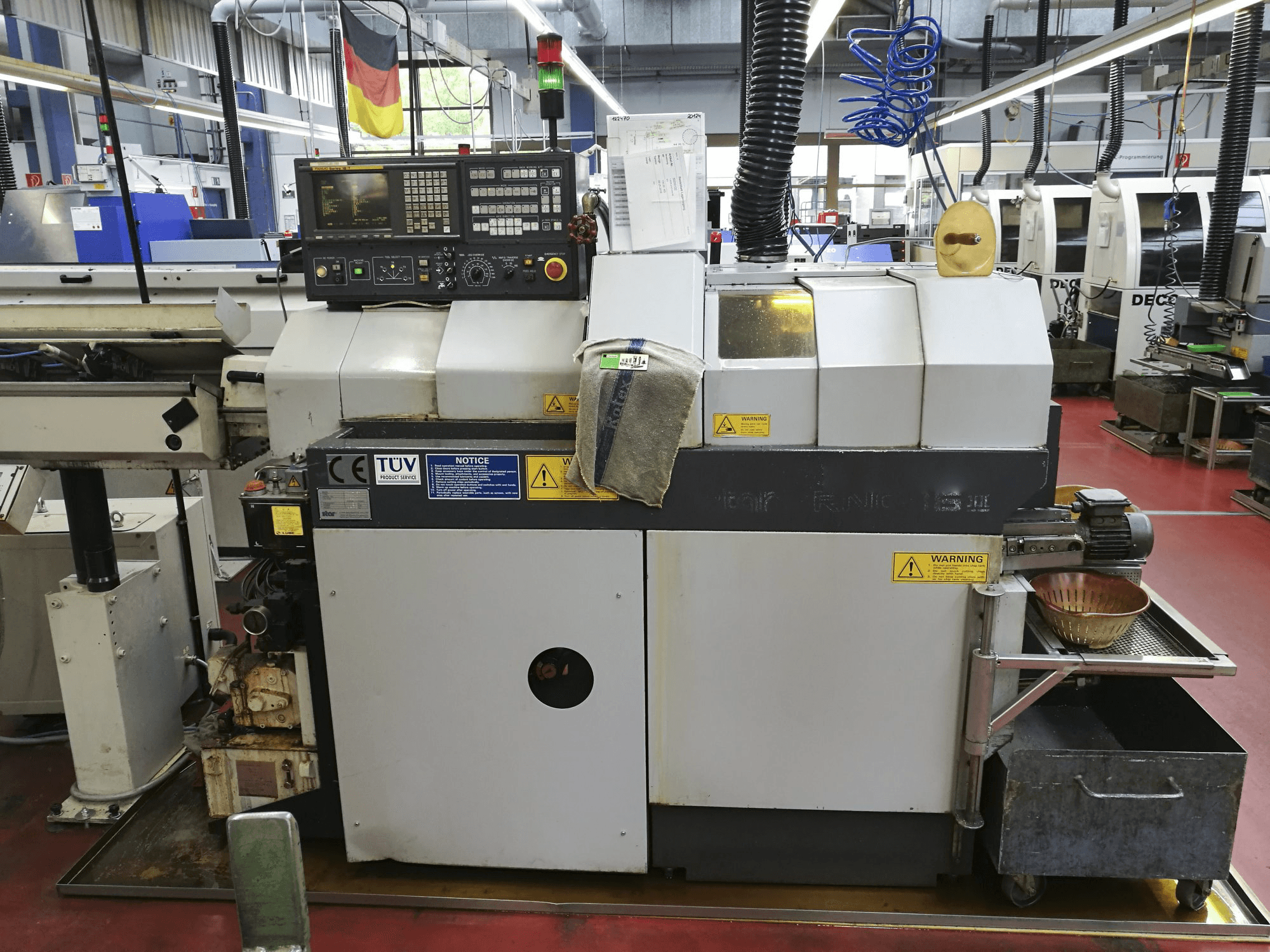 Vista frontale della macchina STAR MICRONICS RNC-16B