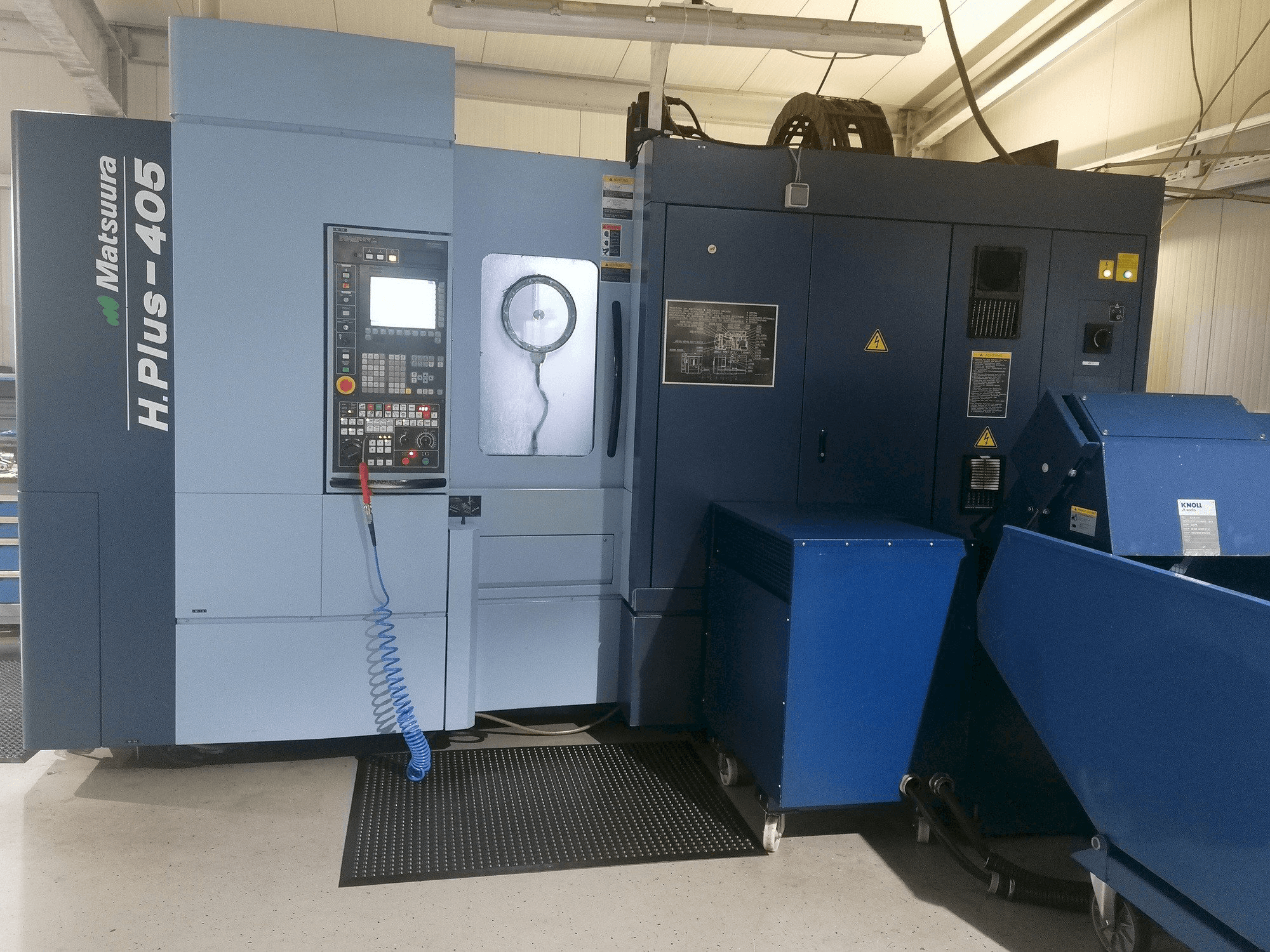 Vista frontale della macchina Matsuura H-PLUS-405