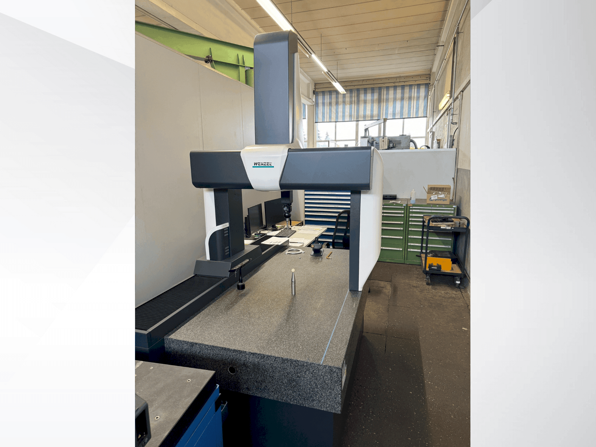 Vista frontale della macchina Wenzel LH 65