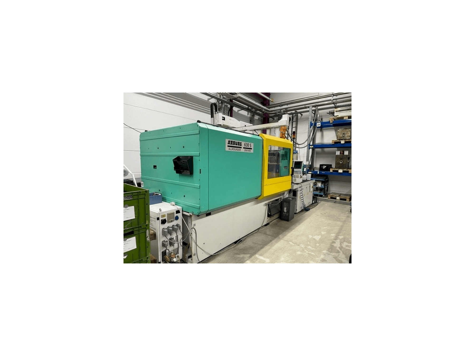 Vista frontale della macchina Arburg 420C 1000-250