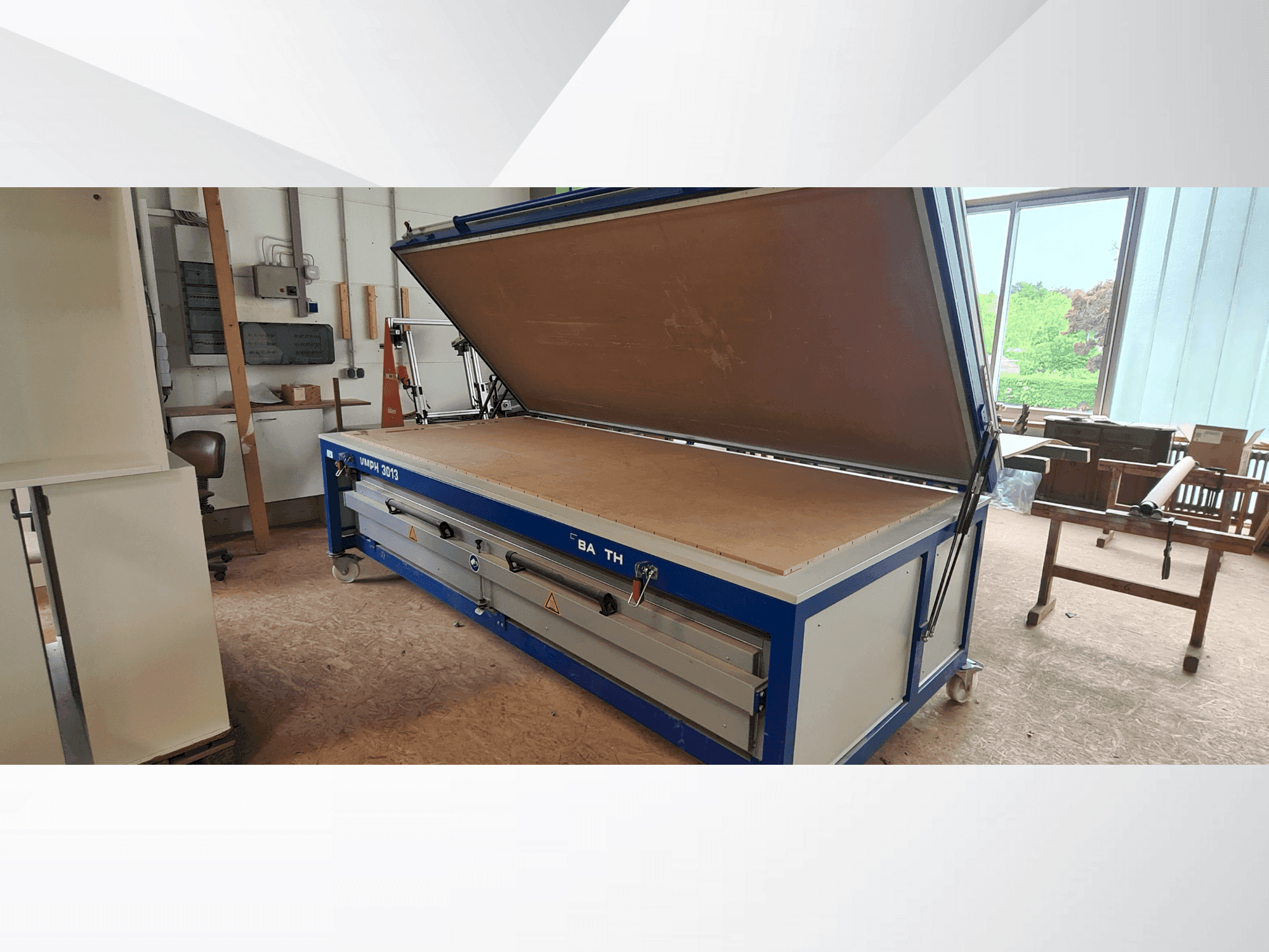 Vista frontale della macchina BARTH VMPH 3013