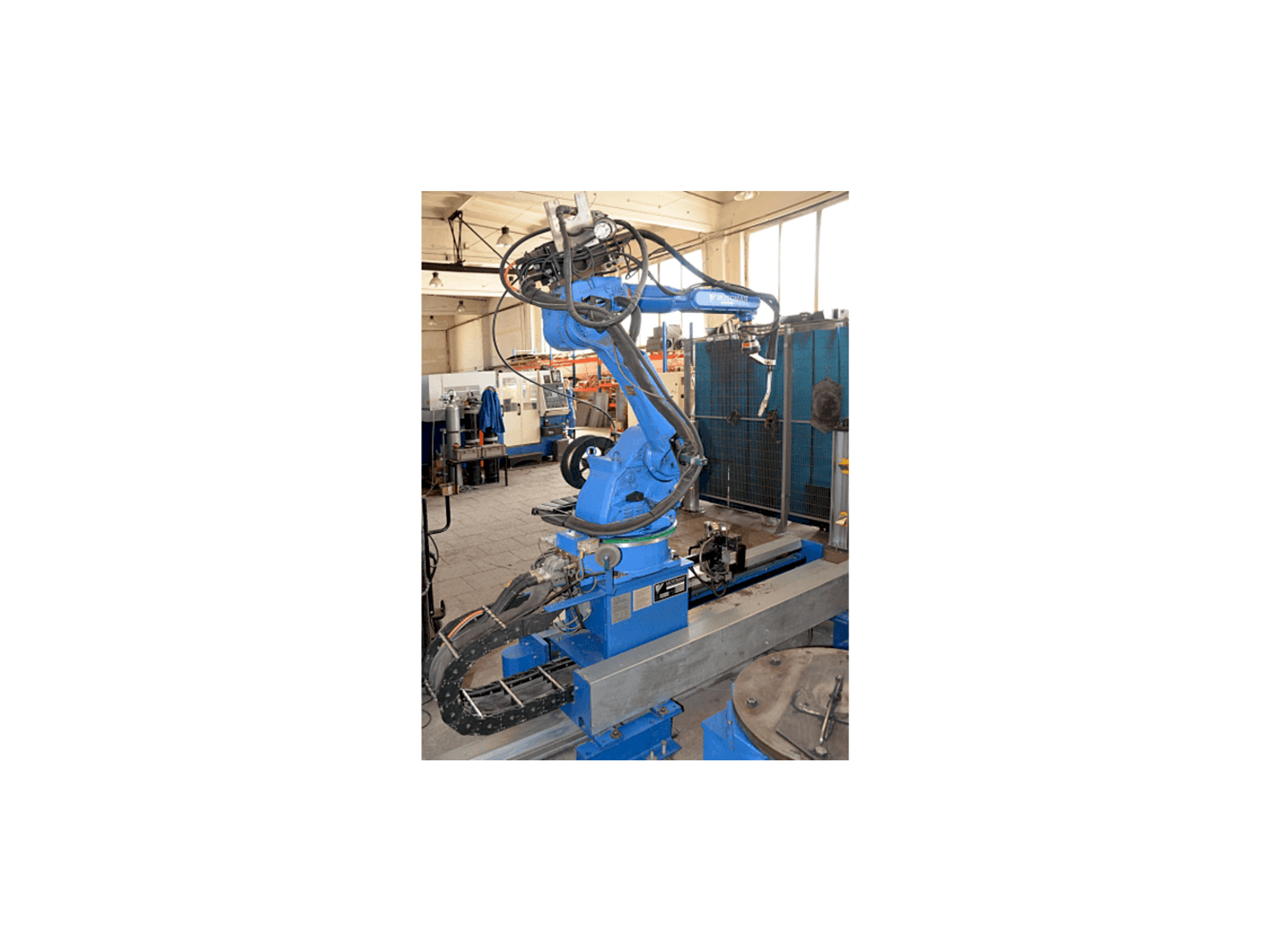 Vista frontale della macchina MOTOMAN UP20-6 MT1-1000 TRDS-1150