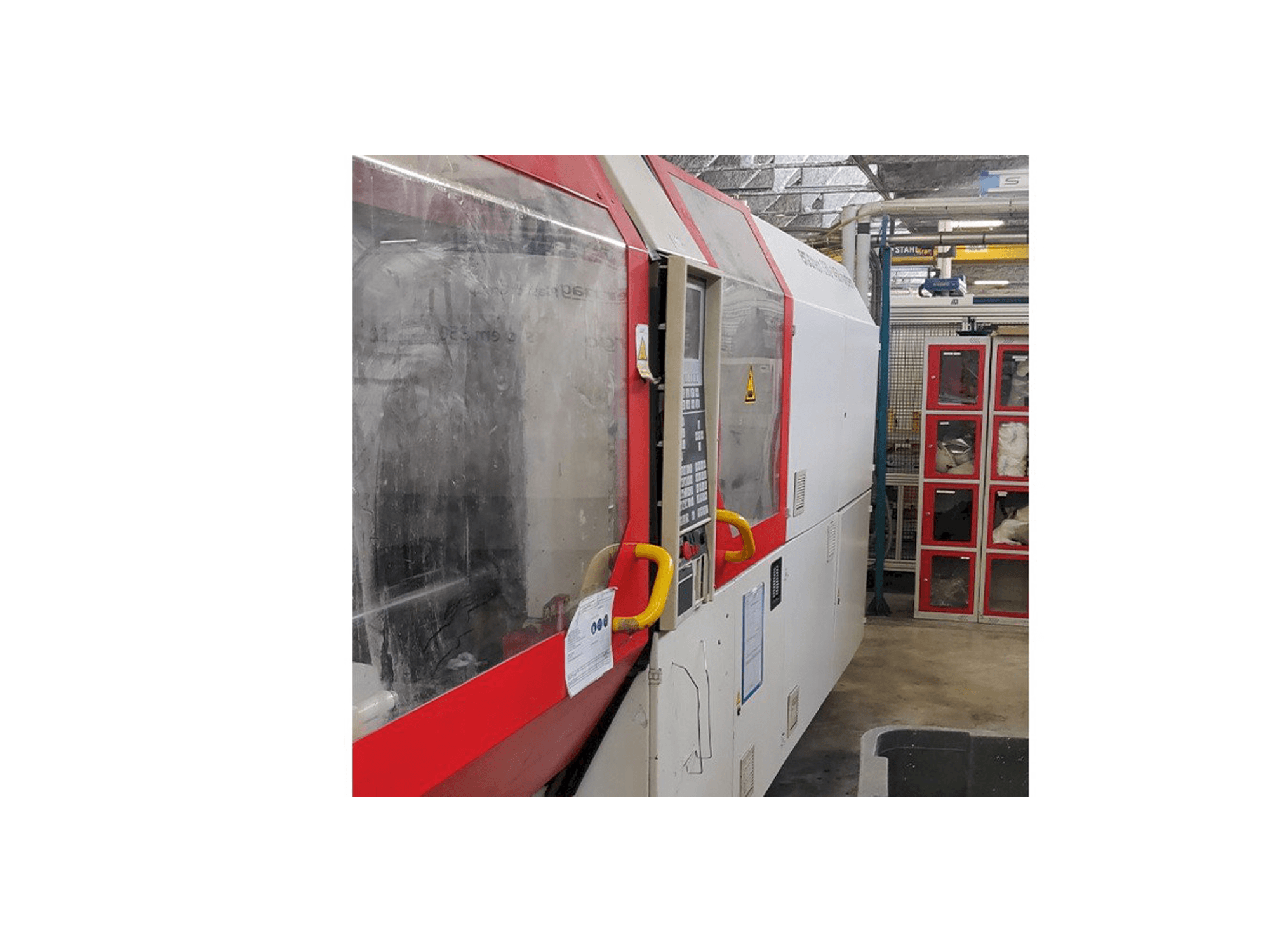 Vista frontale della macchina DEMAG Ergotech 330-1450 system