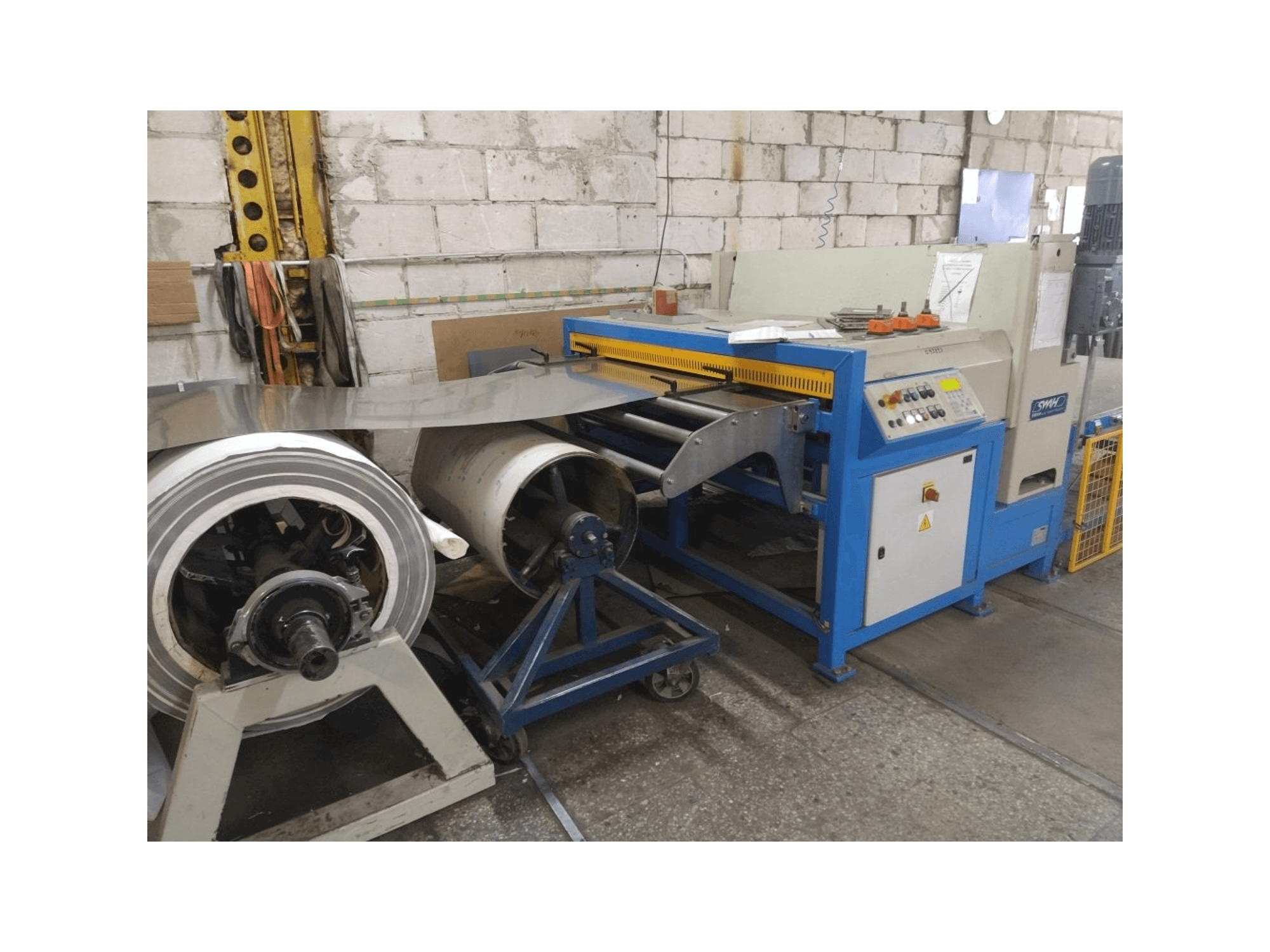 Vista frontale della macchina SWAH LCP-S (2013)