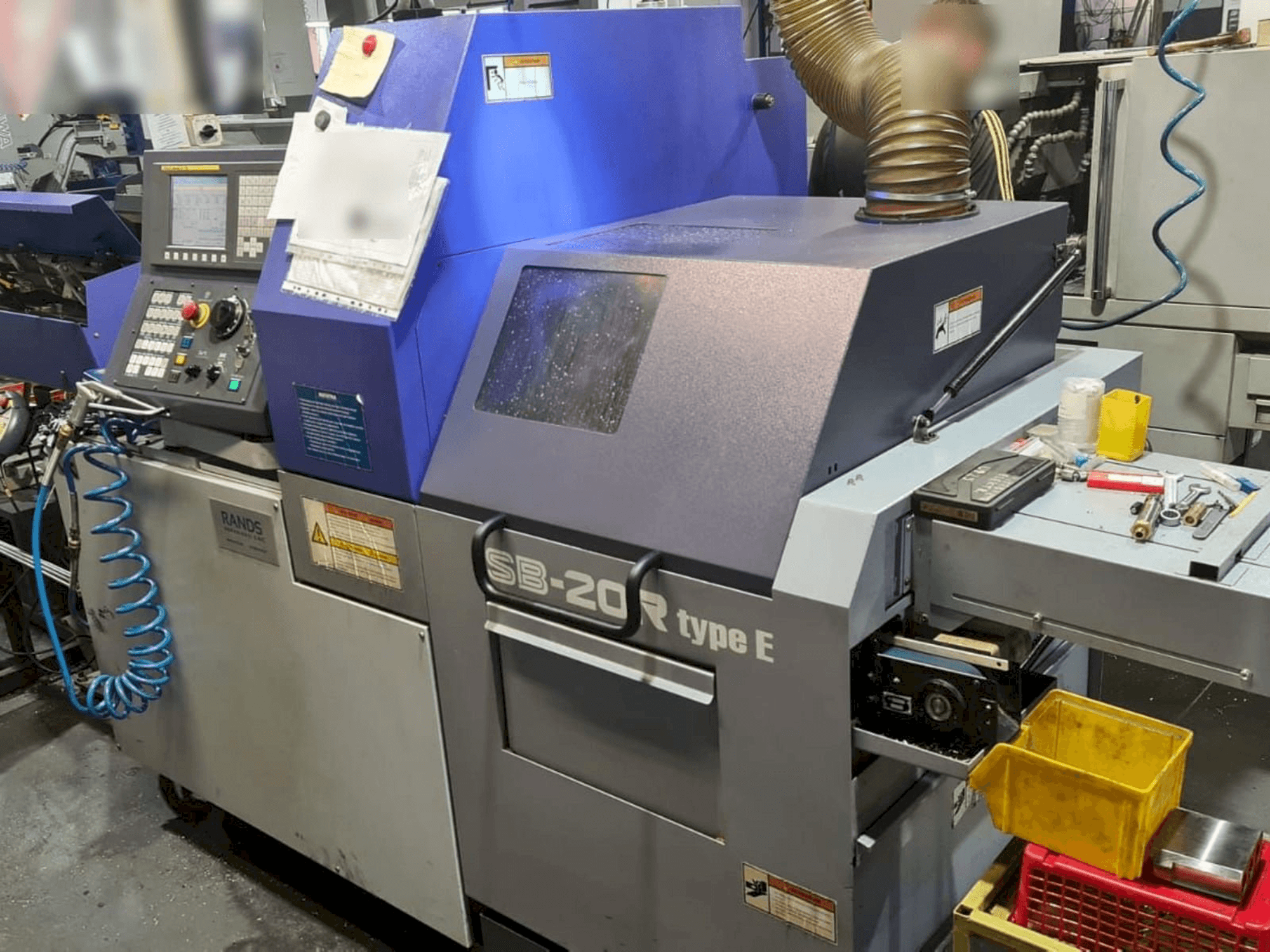 Vista frontale della macchina Star SB-20R type E