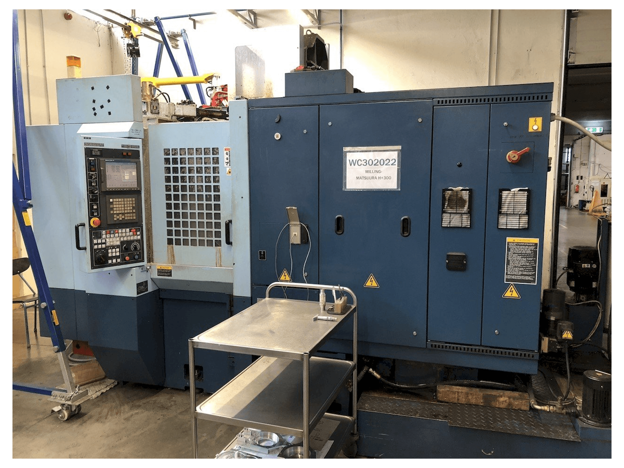 Vista frontale della macchina Matsuura H Plus-300