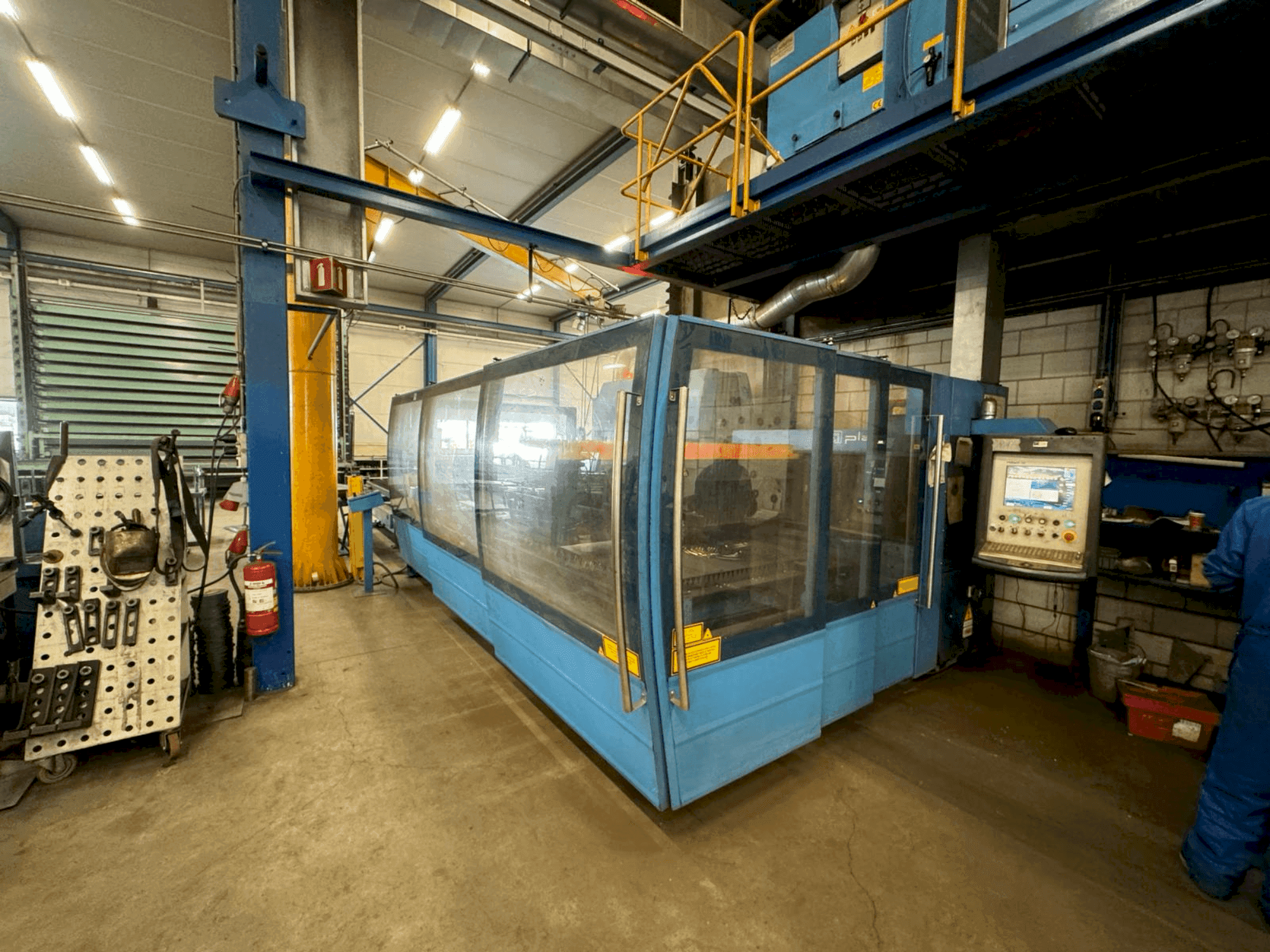 Vista frontale della macchina Prima Power Platino 1530HS 3kW CO2