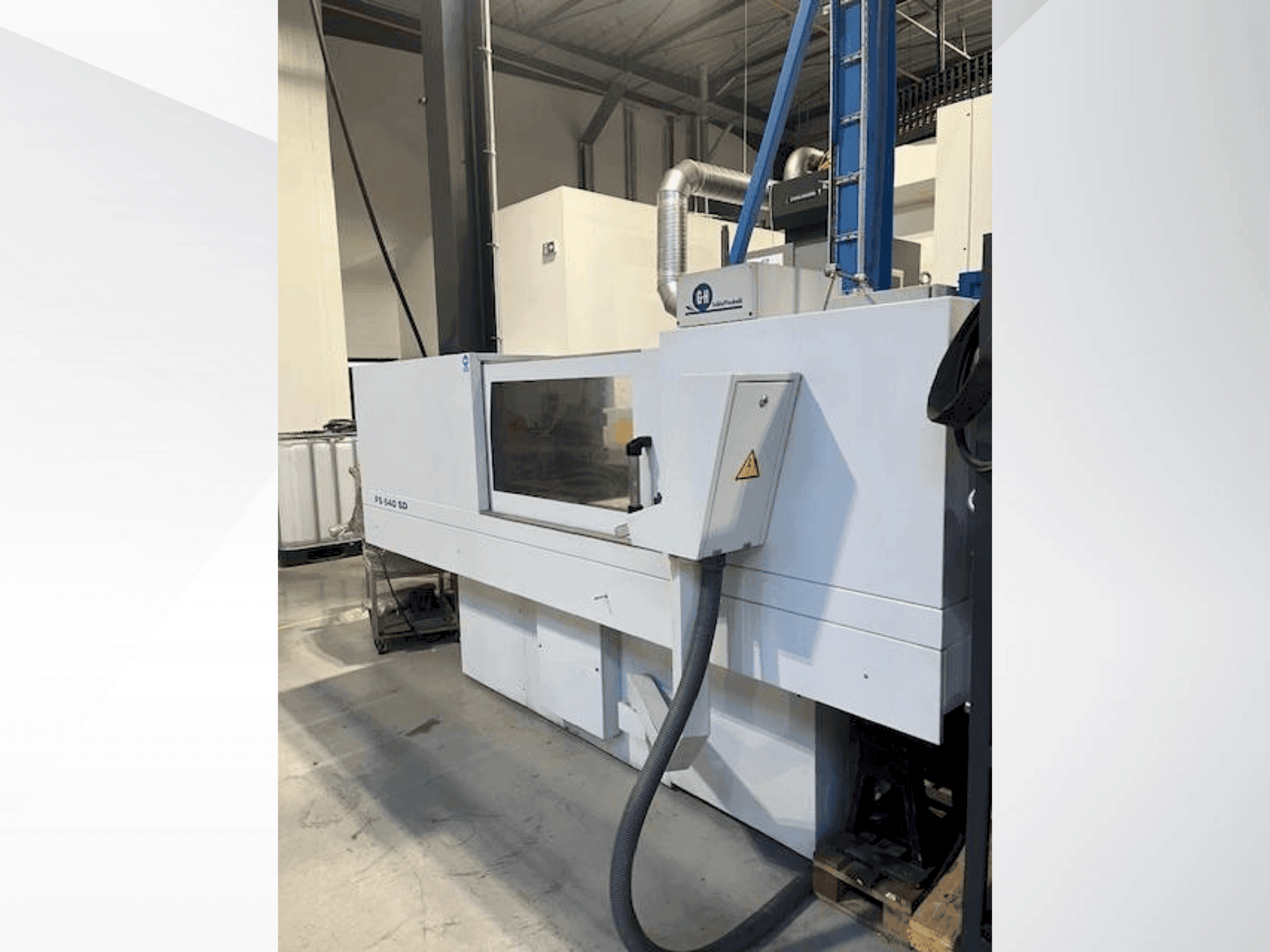 Vista frontale della macchina GEIBEL & HOTZ FS 640 SD