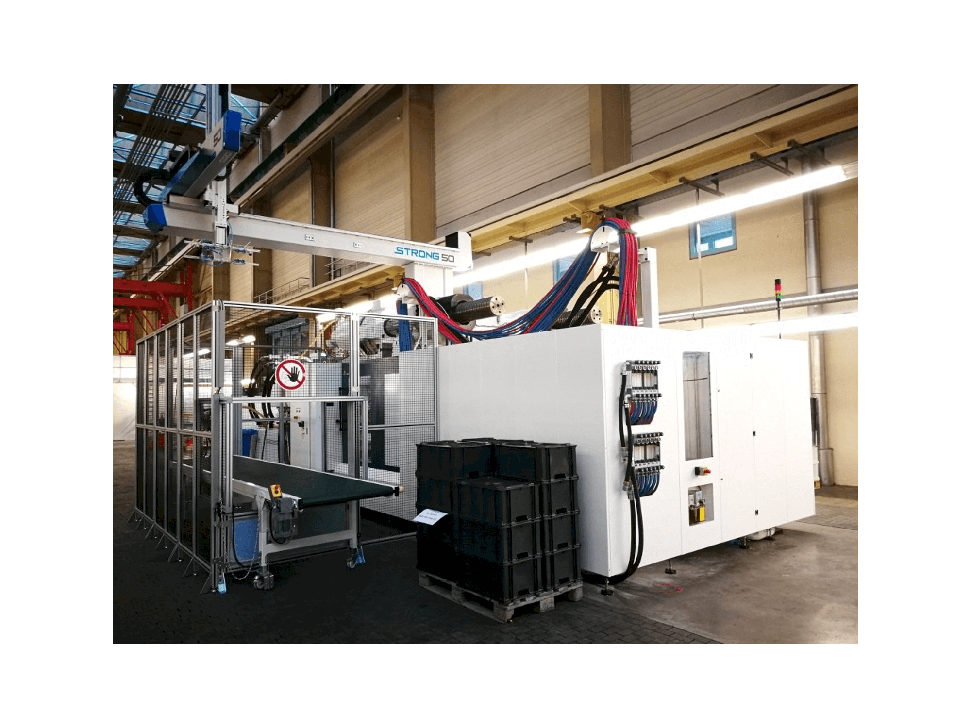 Vista frontale della macchina HAITIAN Jupiter II Plus