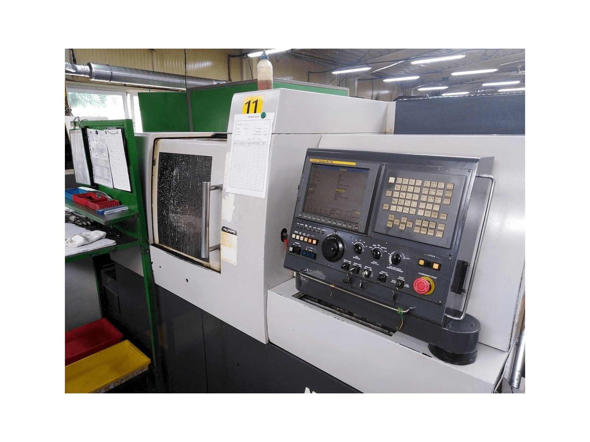 Vista frontale della macchina Nexturn SA-38E