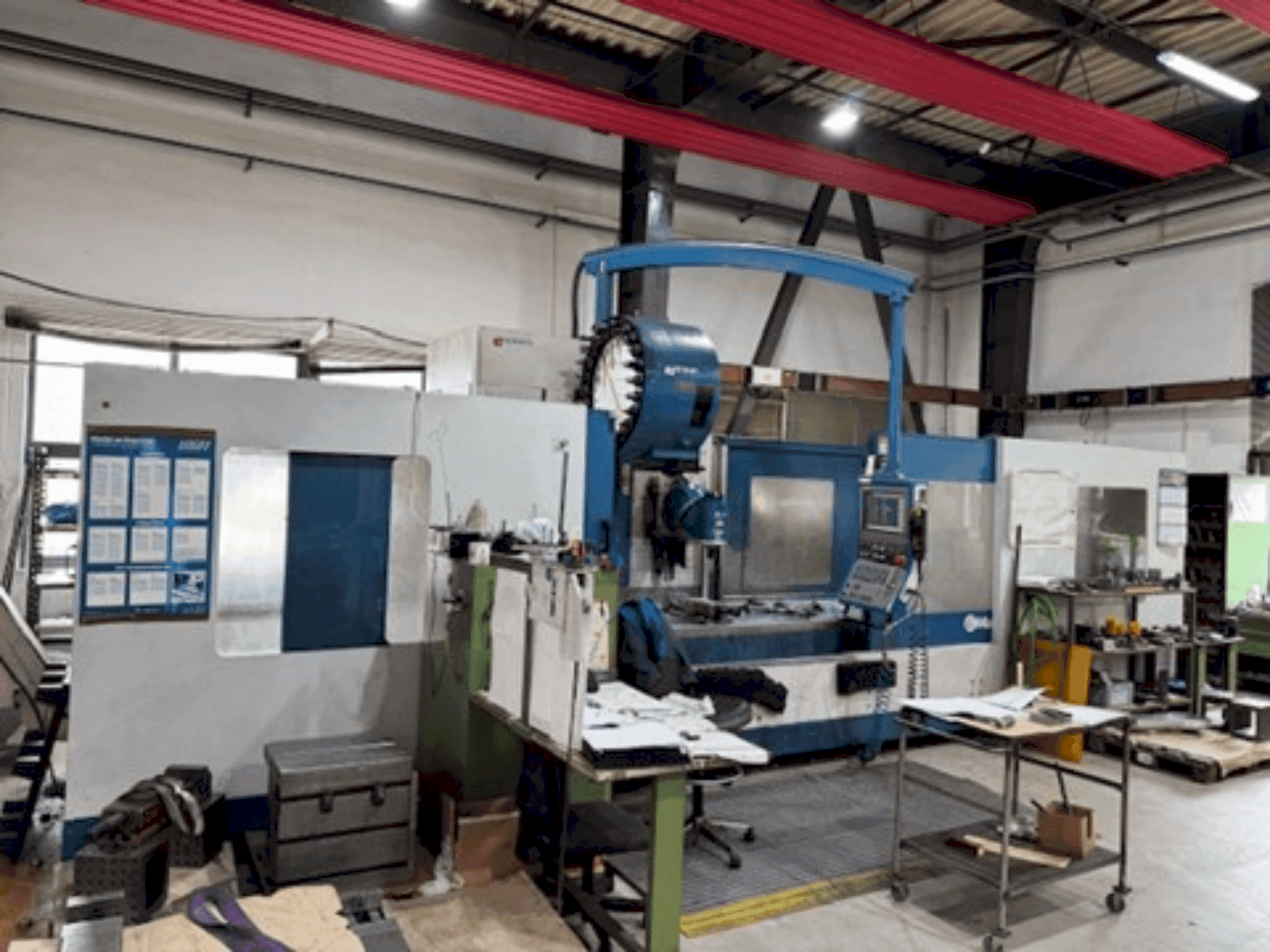 Vista frontale della macchina GORATU G Master 31