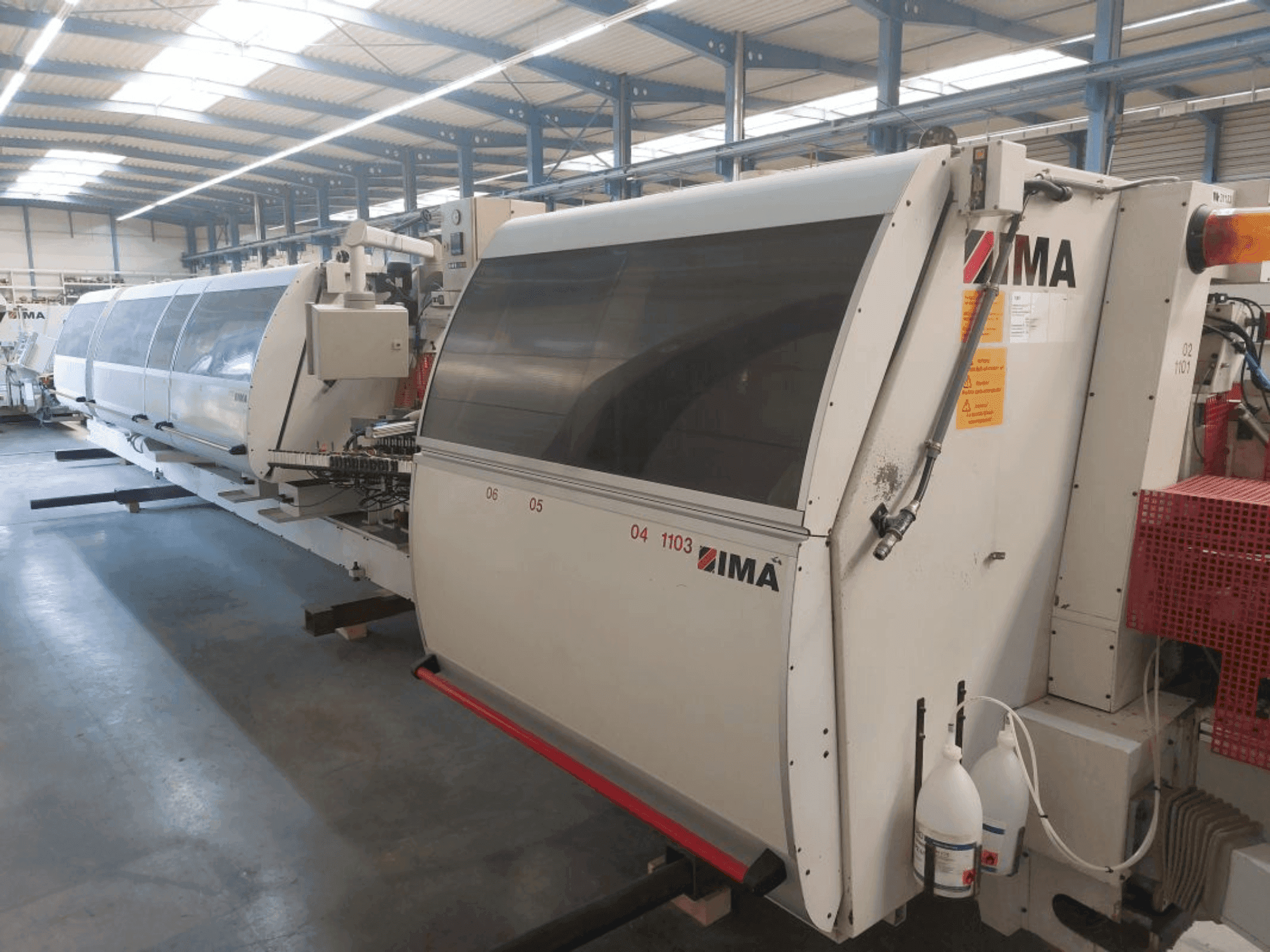 Vista frontale della macchina WEHRMANN COMBIMA