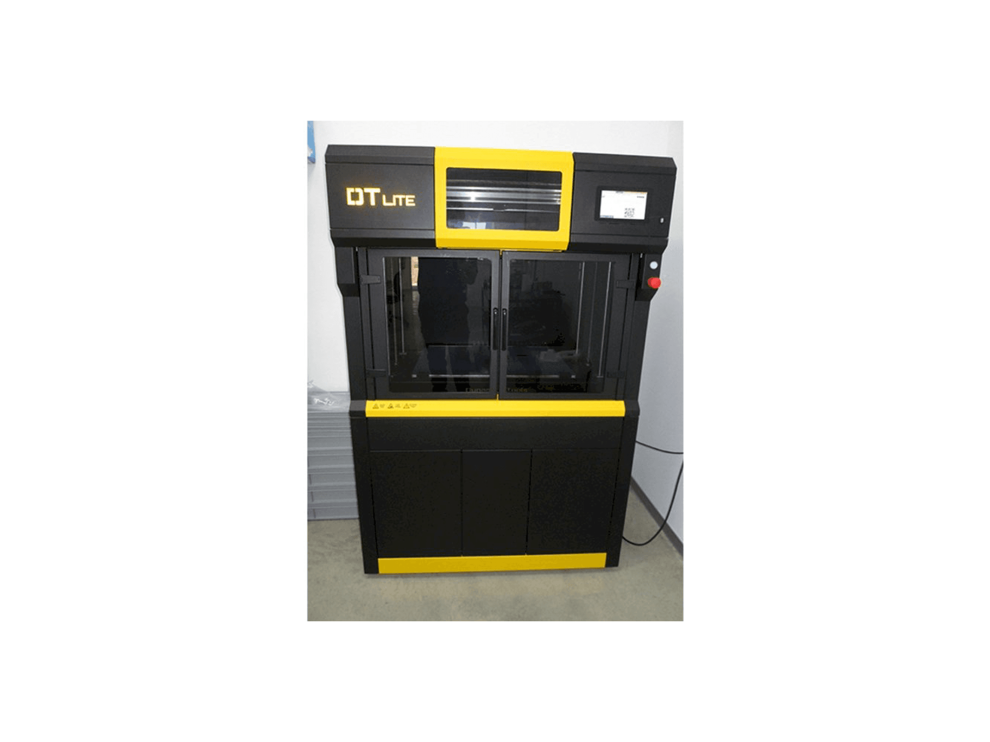 Vista frontale della macchina Dynamical DTLITE