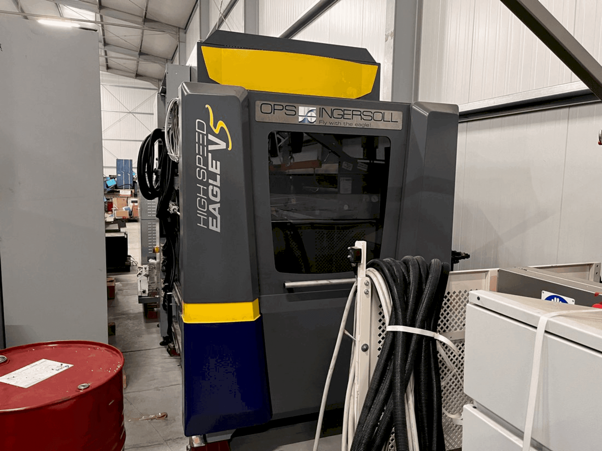 Vista frontale della macchina INGERSOLL High Speed Eagle V5