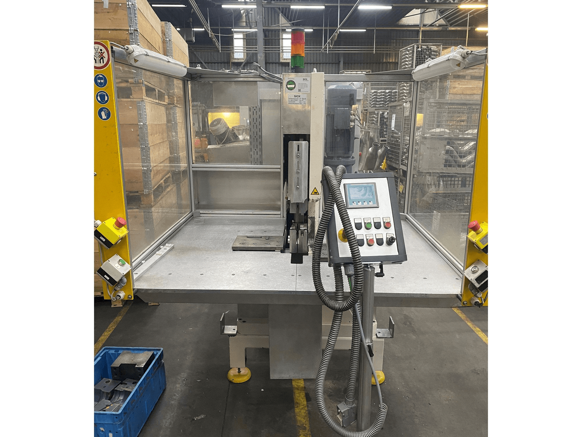 Vista frontale della macchina Schmidt und Remmert EMT80-2-F02