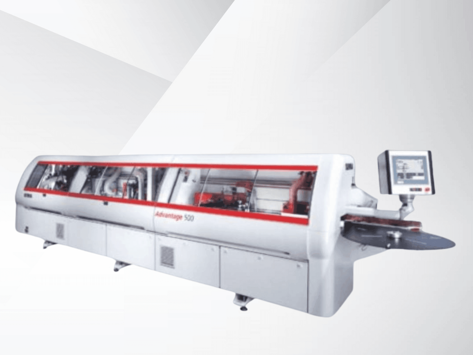 Vista frontale della macchina IMA Advantage 550