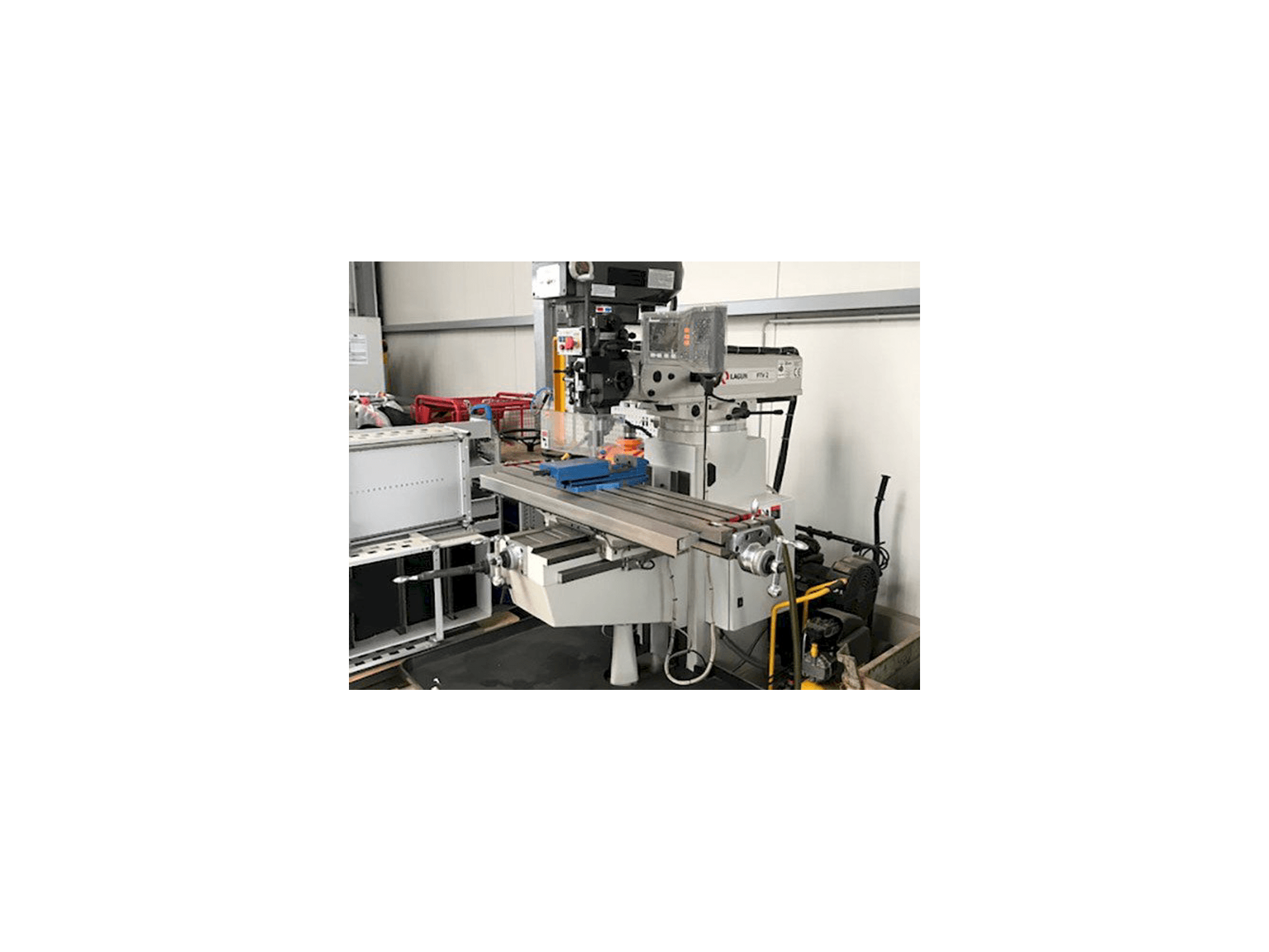 Vista frontale della macchina LAGUN FTV2