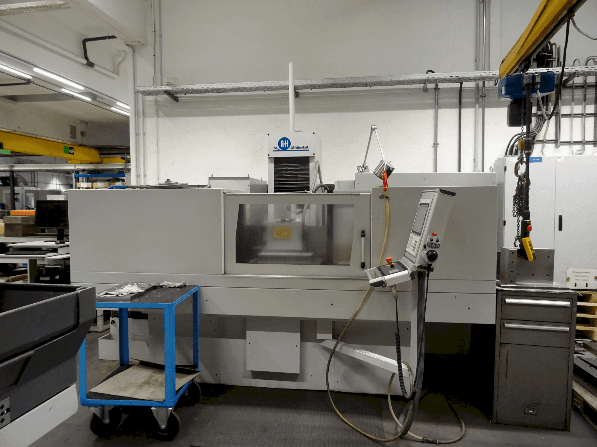 Vista frontale della macchina GEIBEL & HOTZ FS 640 Z CB