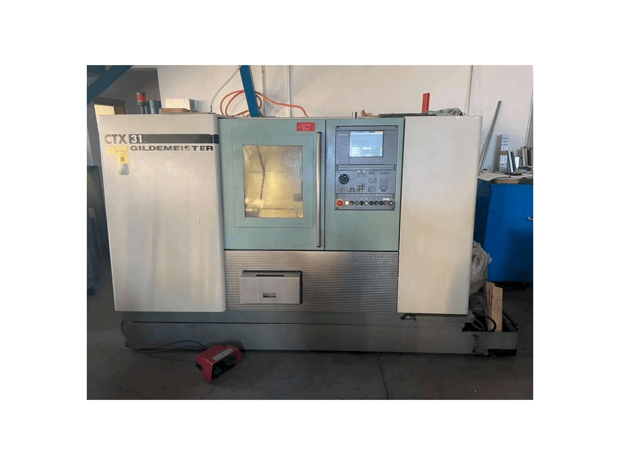 Vista frontale della macchina Gildemeister CTX 310