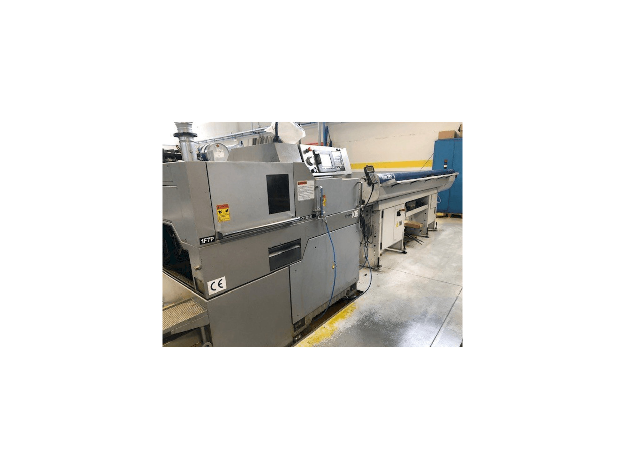 Vista frontale della macchina Citizen K16 VIIP