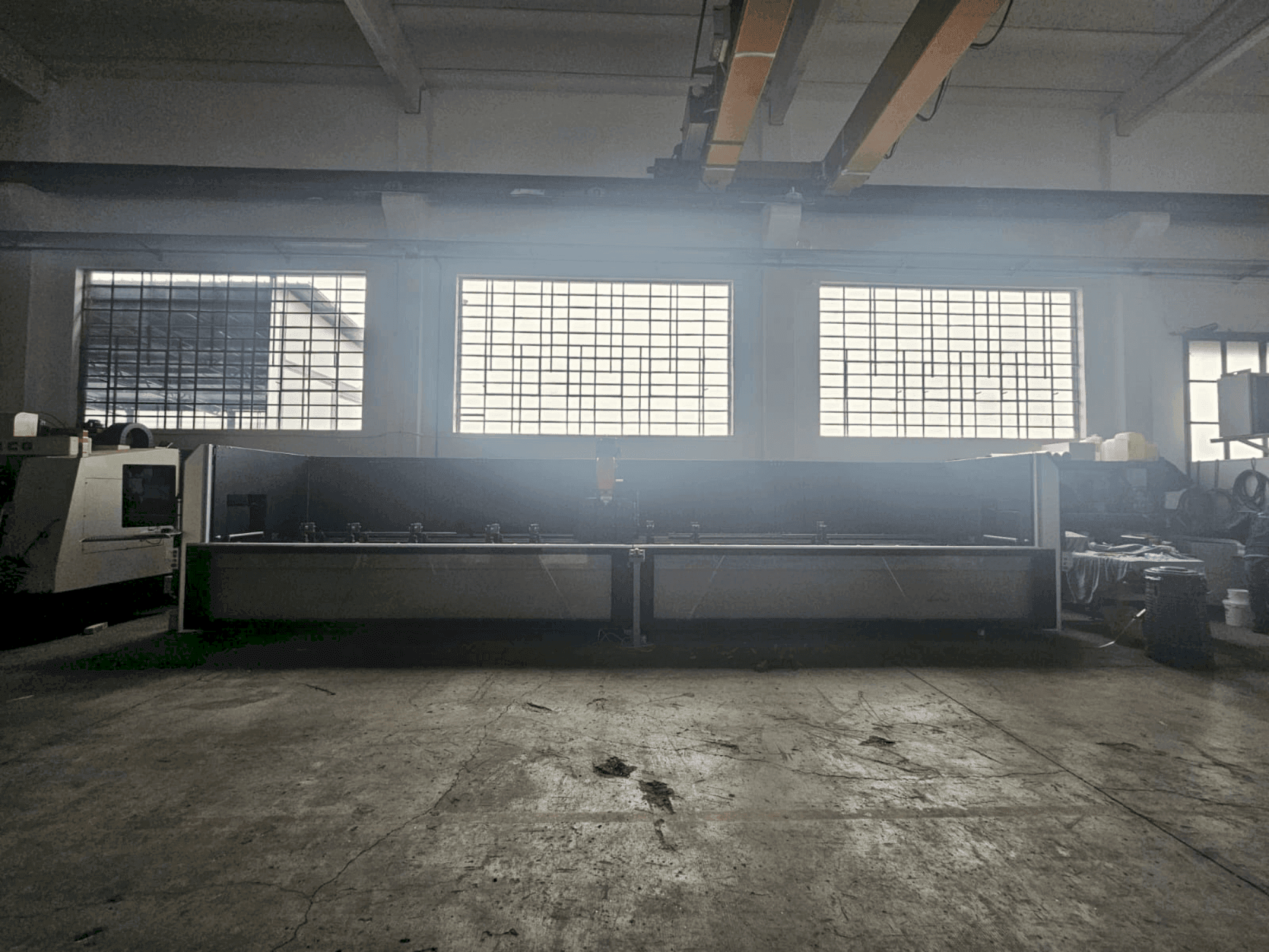 Vista frontale della macchina Emmegi COMET X6