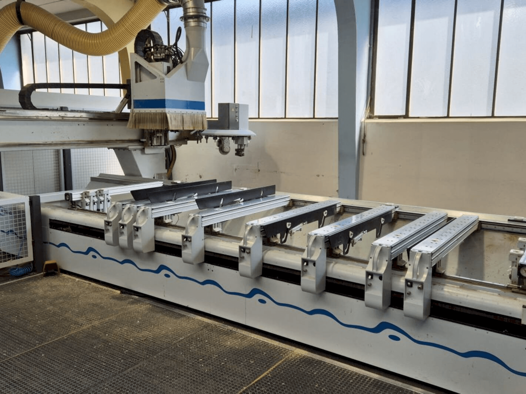 Vista frontale della macchina HOMAG Optimat BAZ 211