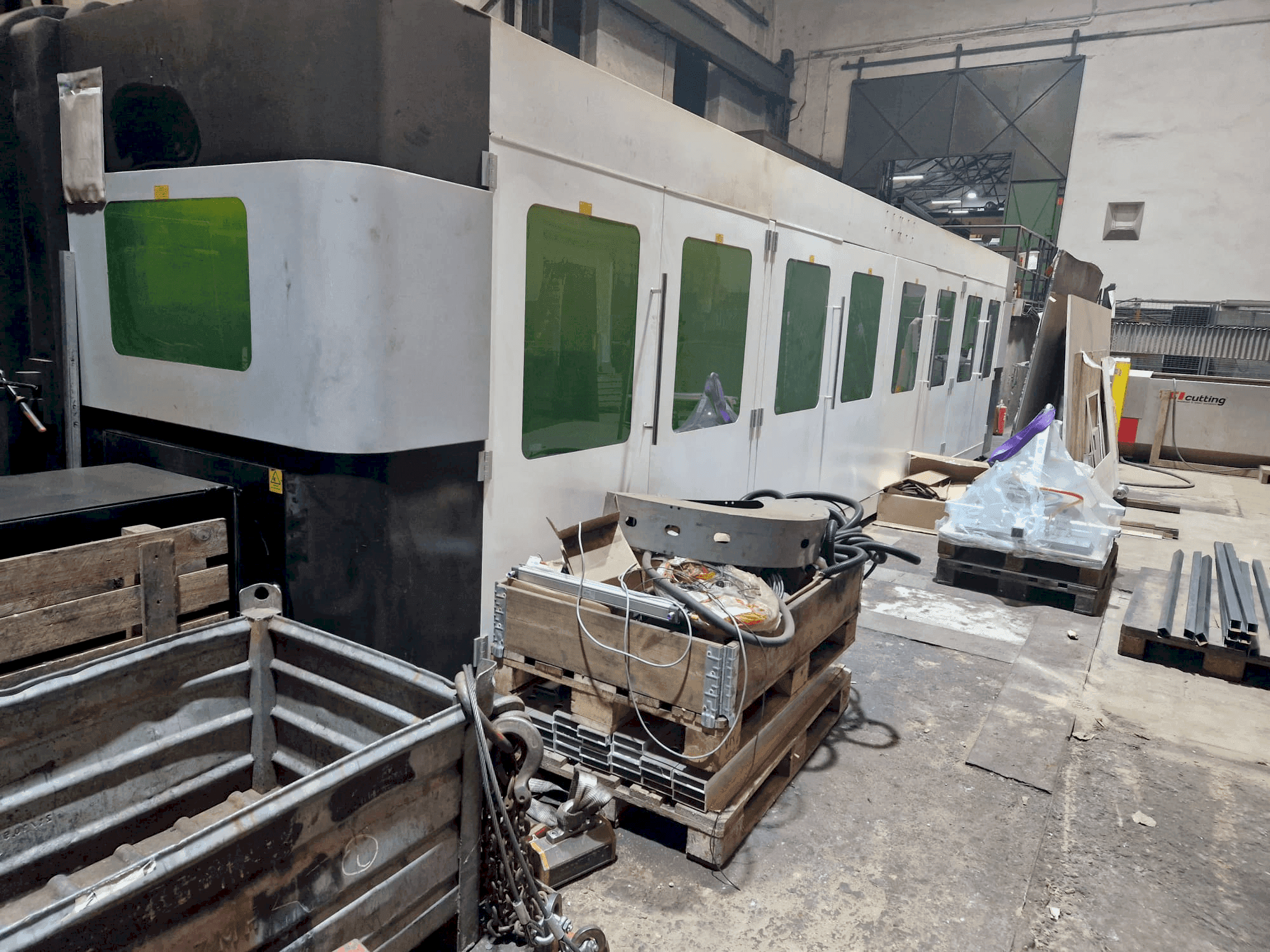 Vista frontale della macchina THETA TL 3015 PWD