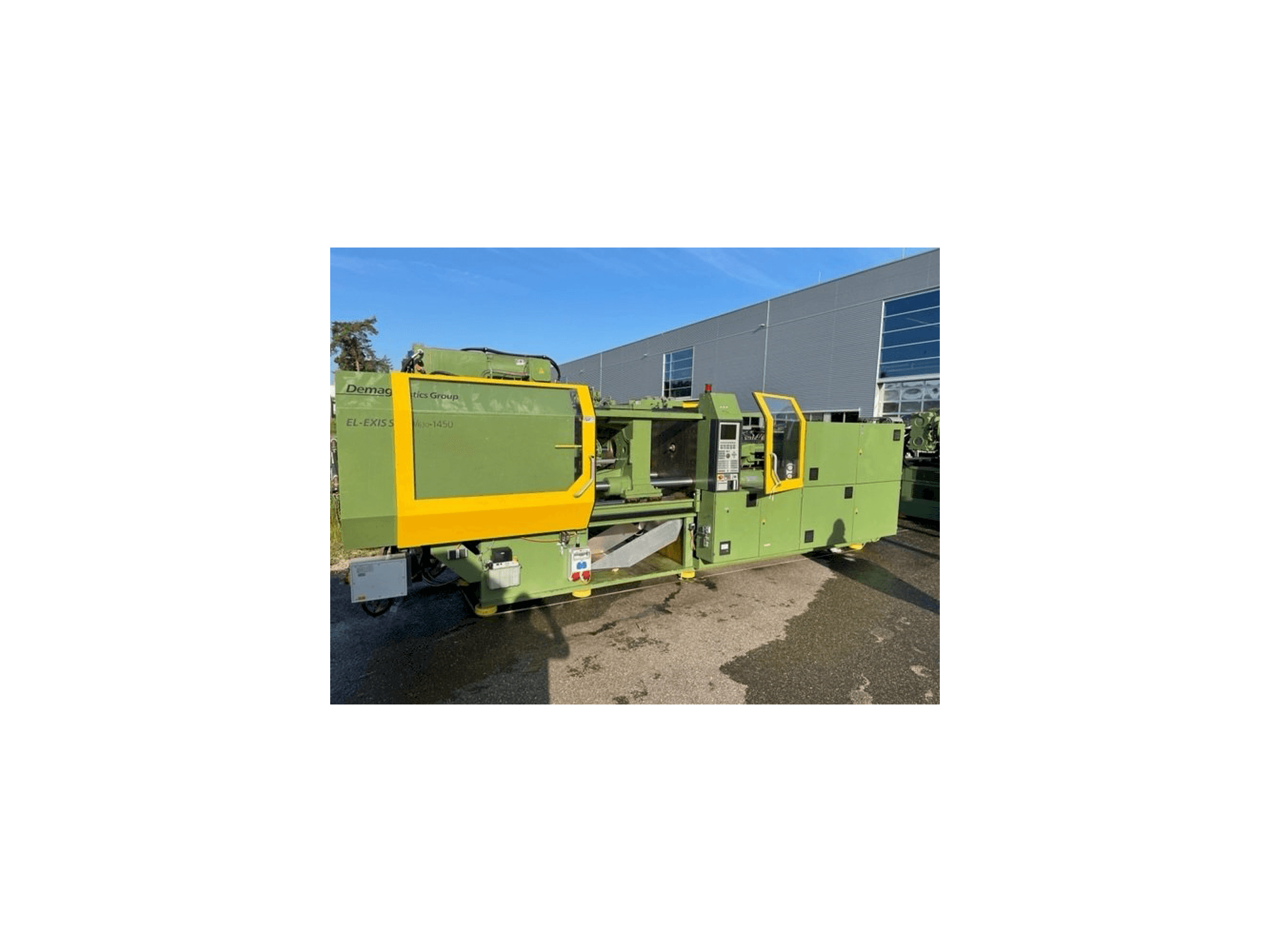 Vista frontale della macchina DEMAG EL-Exis S 250/630-1450