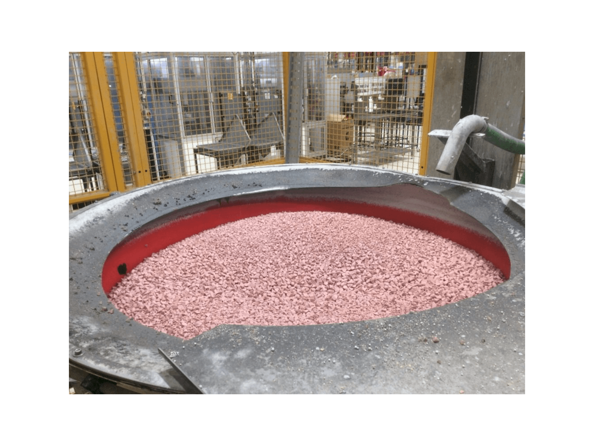 Vista frontale della macchina Rosler R4/1300.2 SF