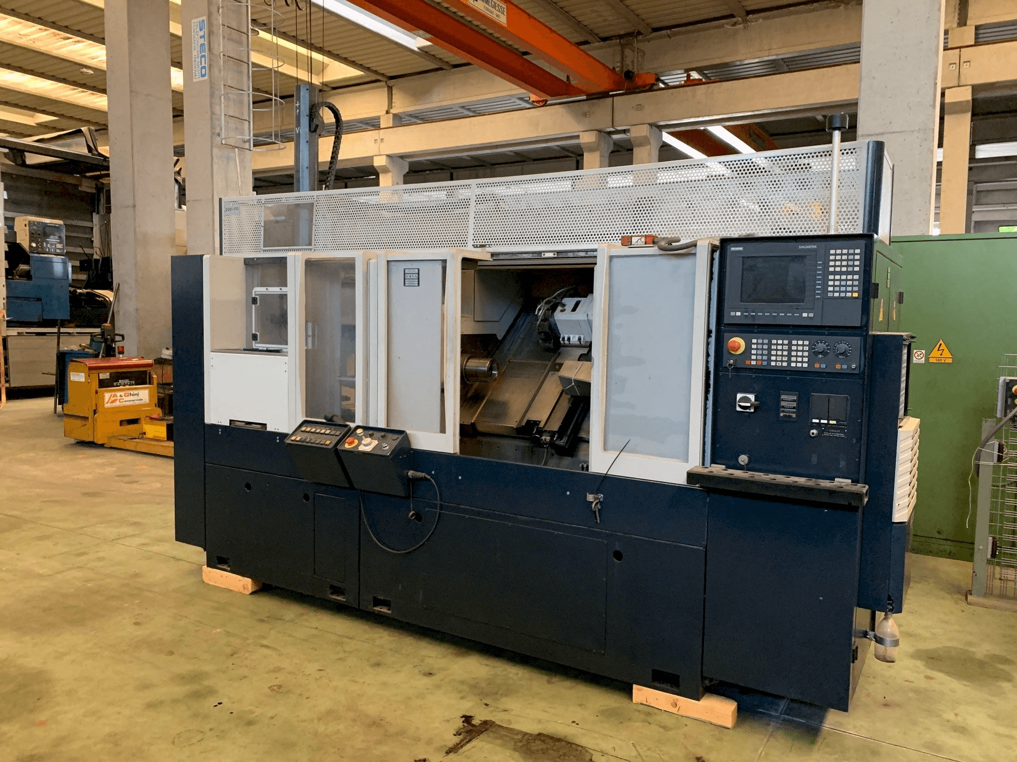 Vista frontale della macchina SPINNER PD 48