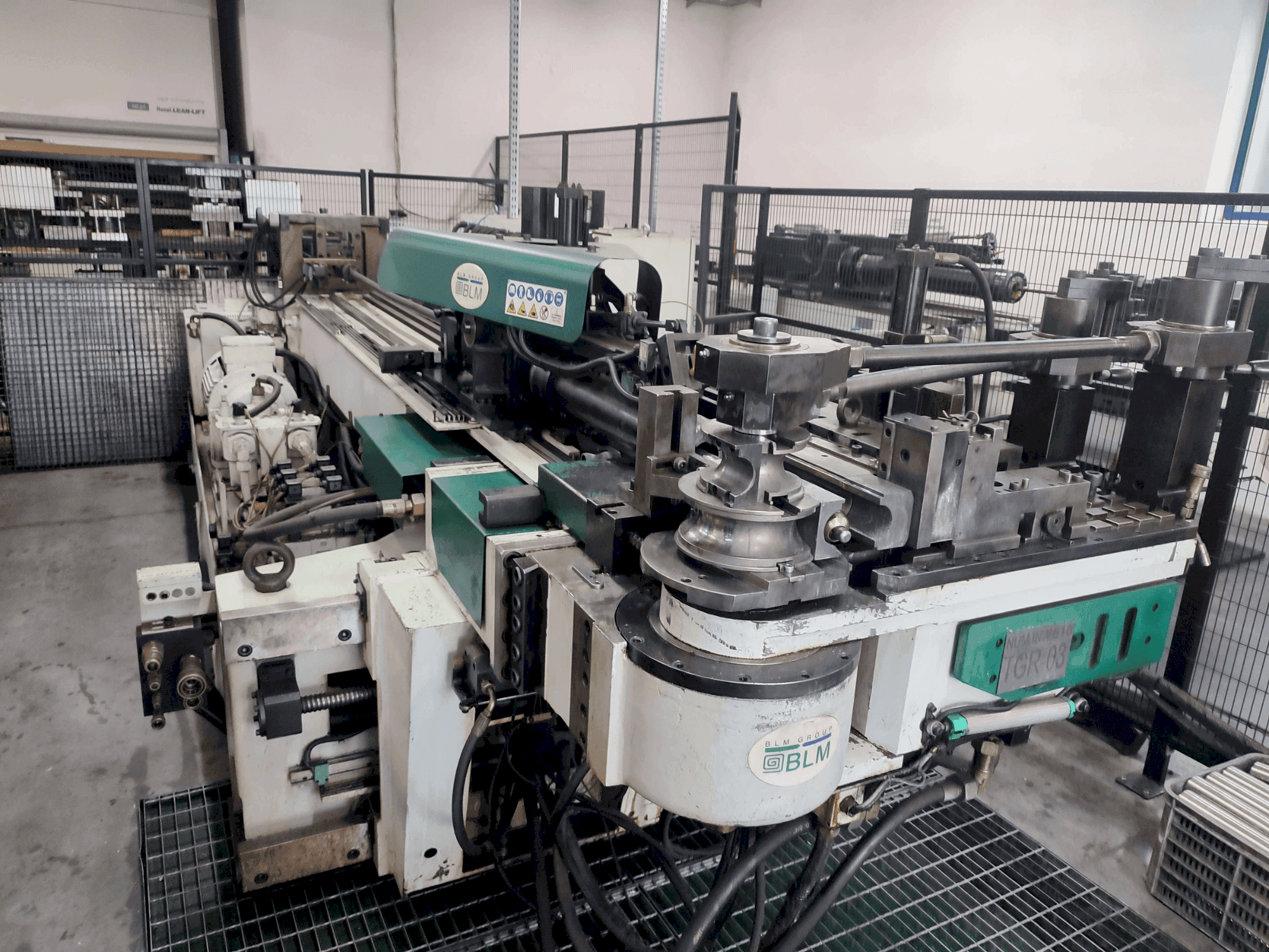 Vista frontale della macchina BLM DYNAM 3FNC