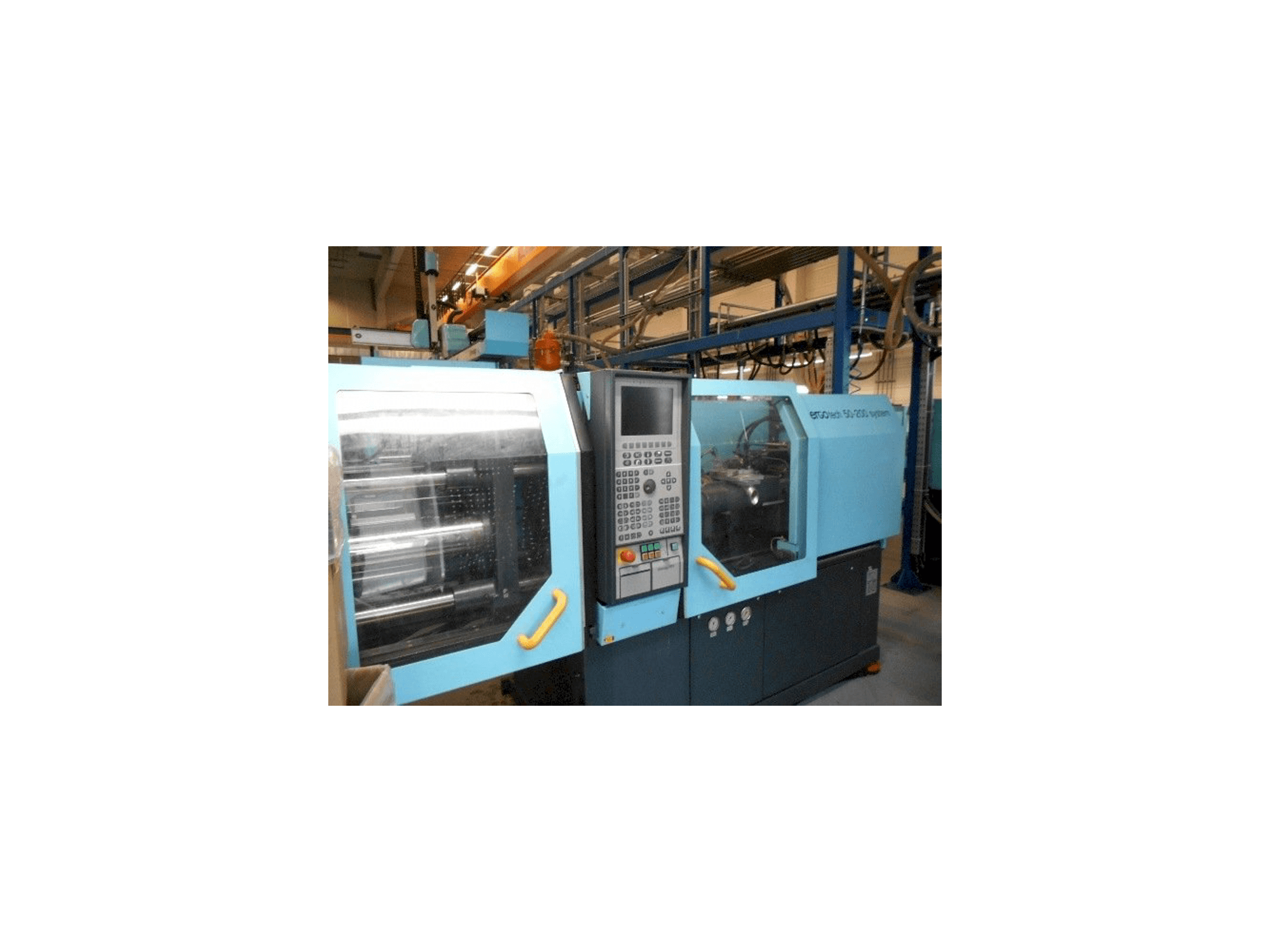 Vista frontale della macchina DEMAG Ergotech 50 - 200 System
