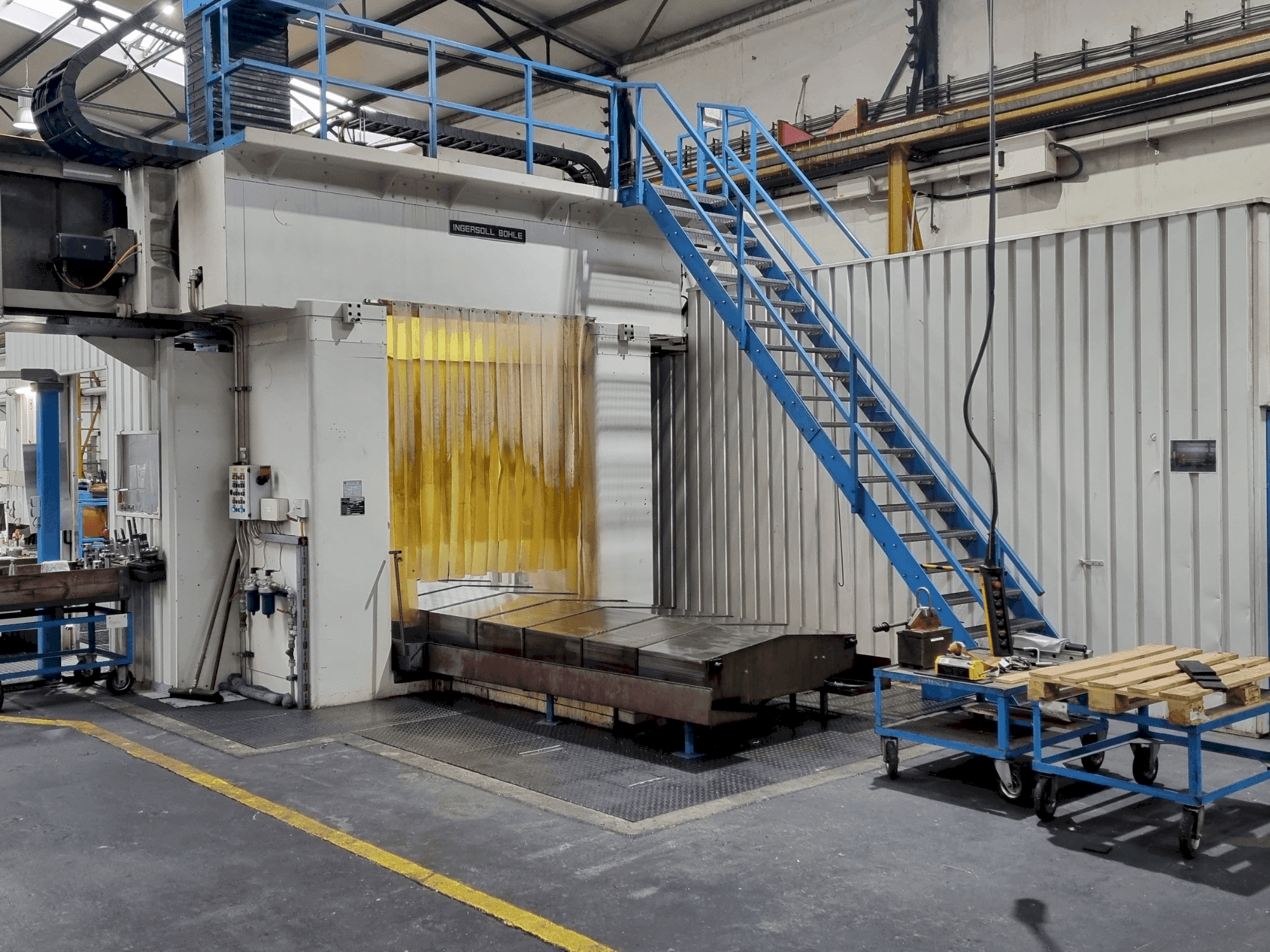 Vista frontale della macchina INGERSOLL BOHLE FPMS 1200