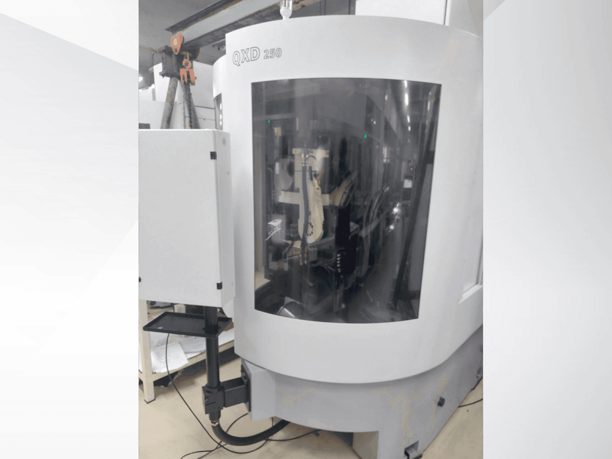 Vista frontale della macchina VOLLMER QXD 250