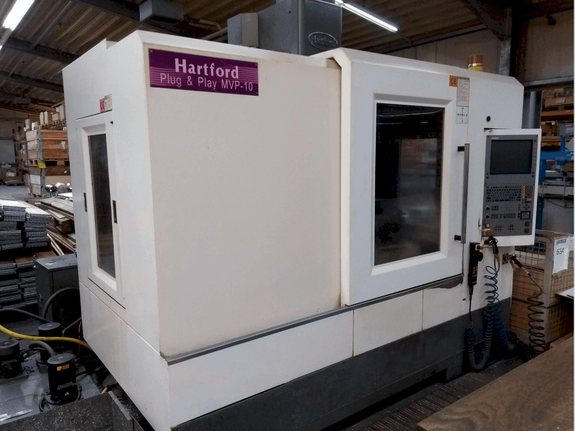 Vista frontale della macchina HARTFORD Plug & Play MVP 10