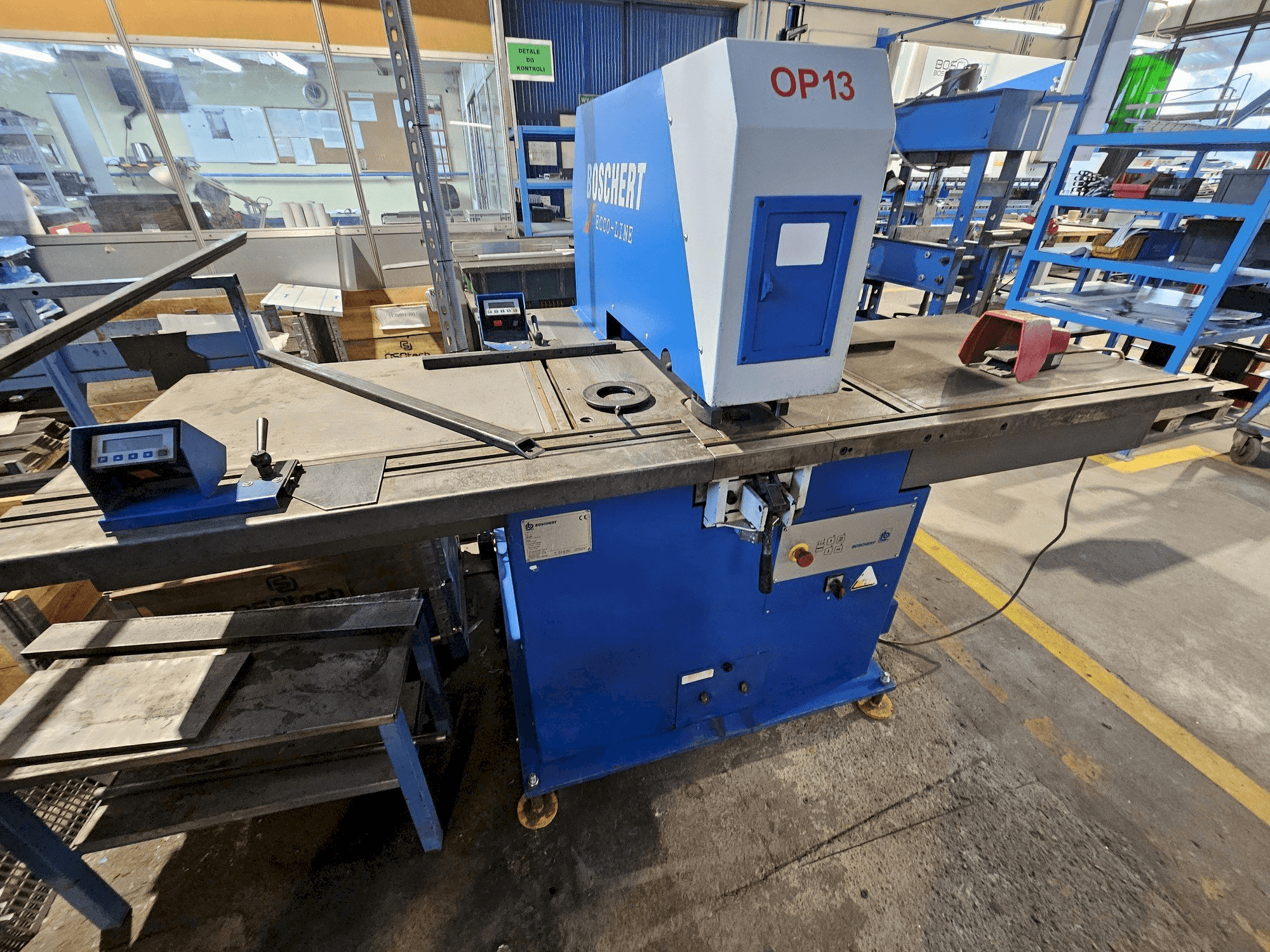 Vista frontale della macchina BOSCHERT EL 500 Digital